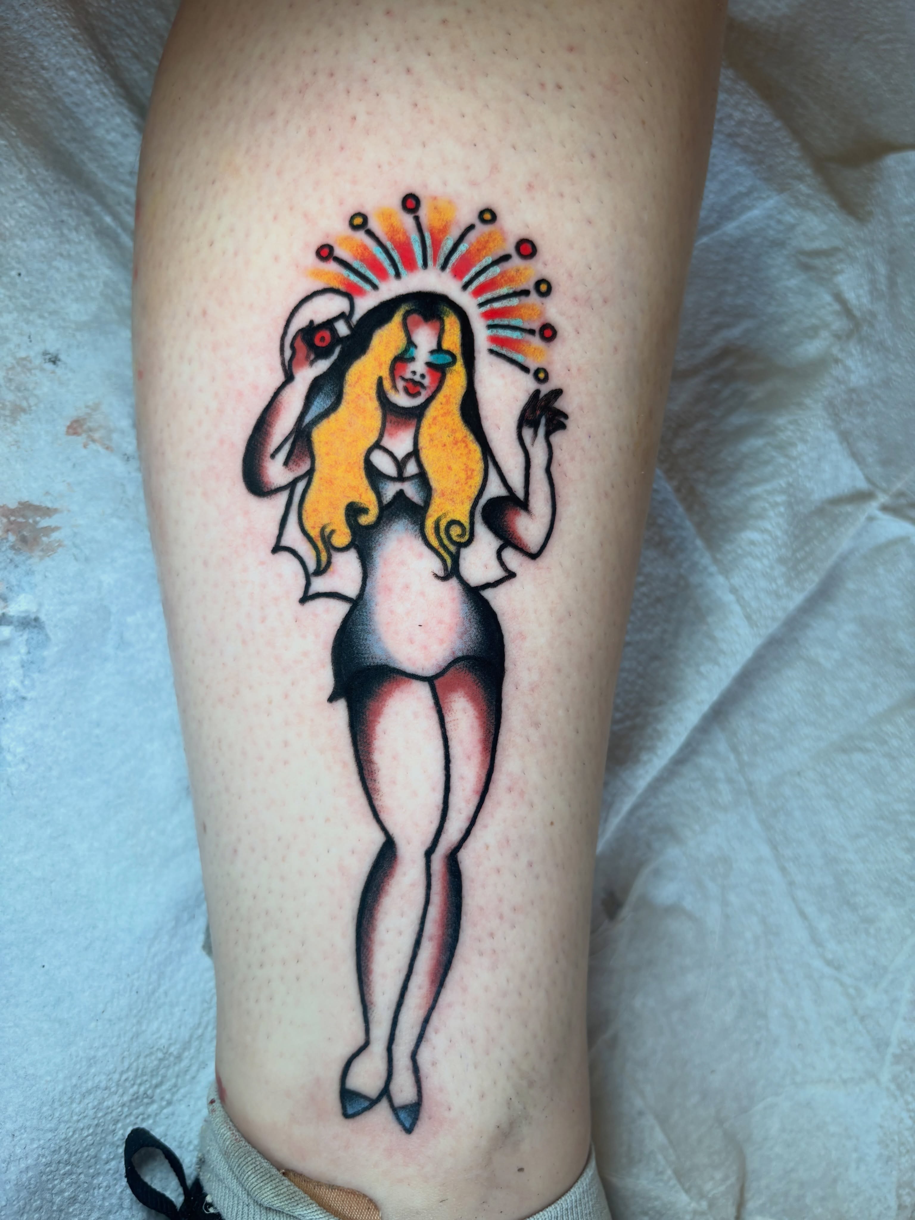 Tattoo by @nickytats — american_traditional