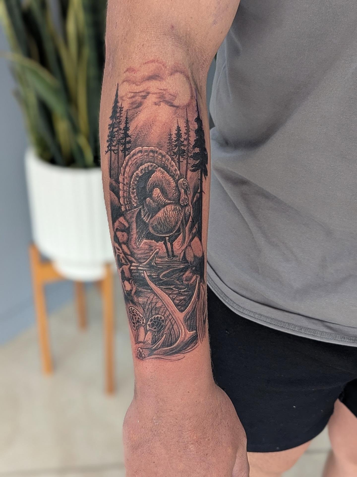 Tattoo by @bearclawtattoo — black_and_grey, realism