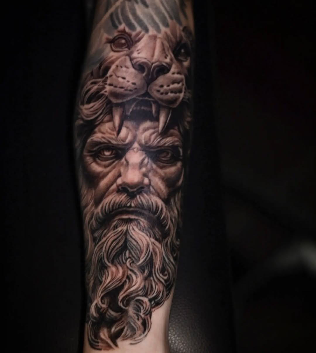 Tattoo by @artofsteve — realism, black_and_grey