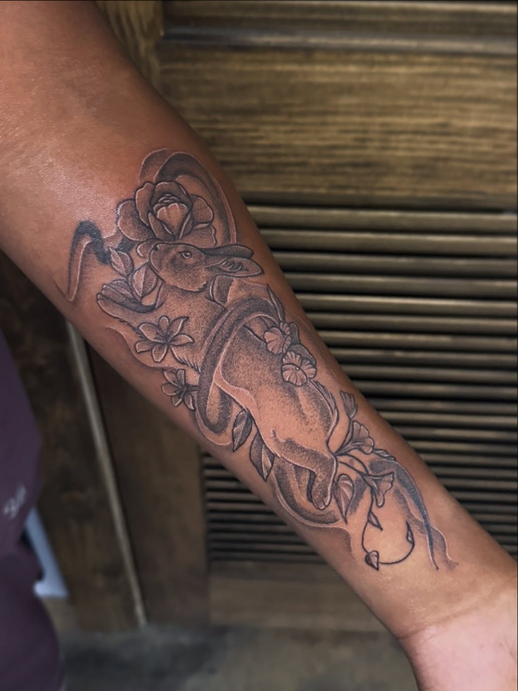 Tattoo by @britter_tattoos — black_and_grey