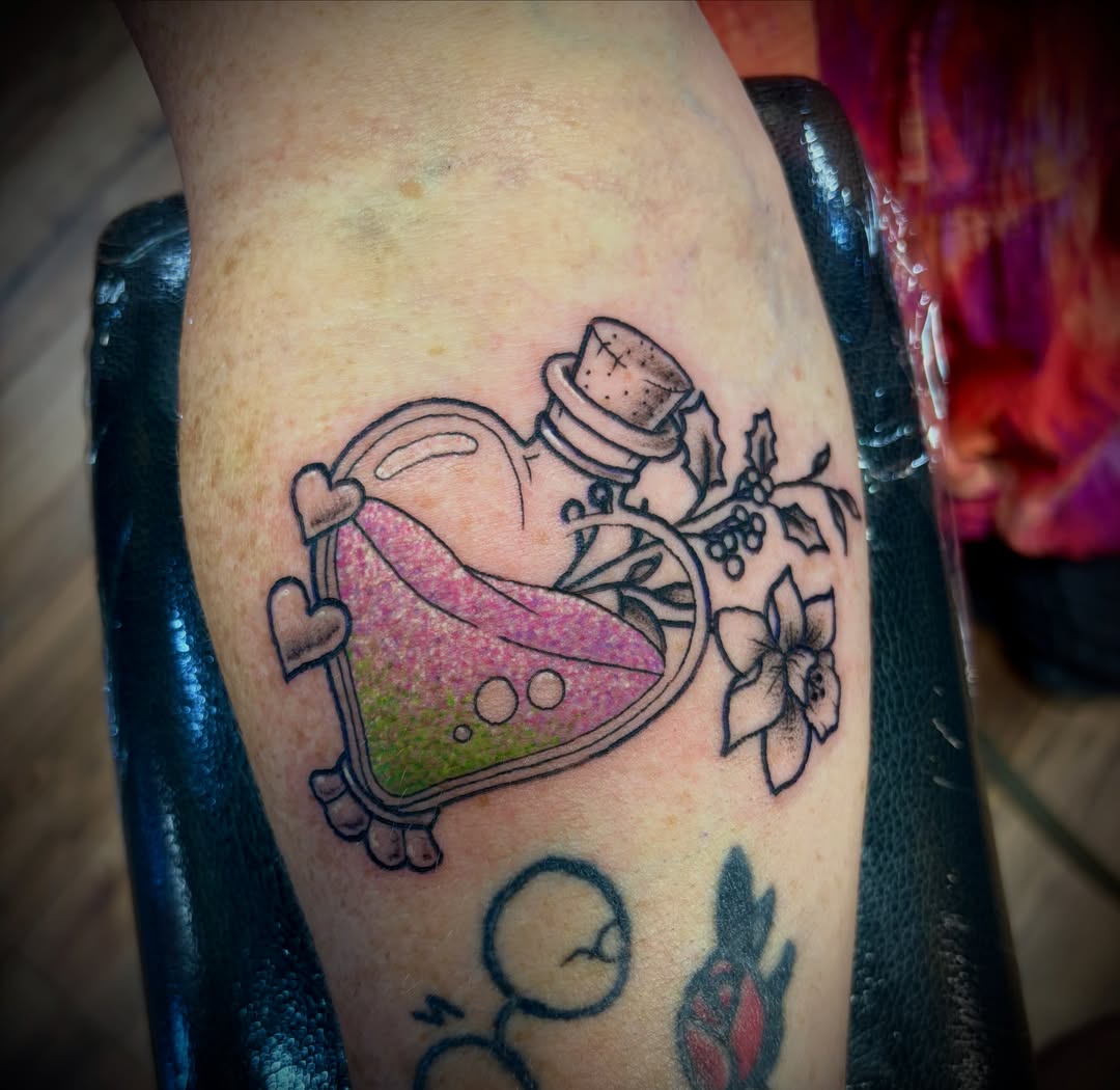 Tattoo by @reidiculous_tattoos — dotwork