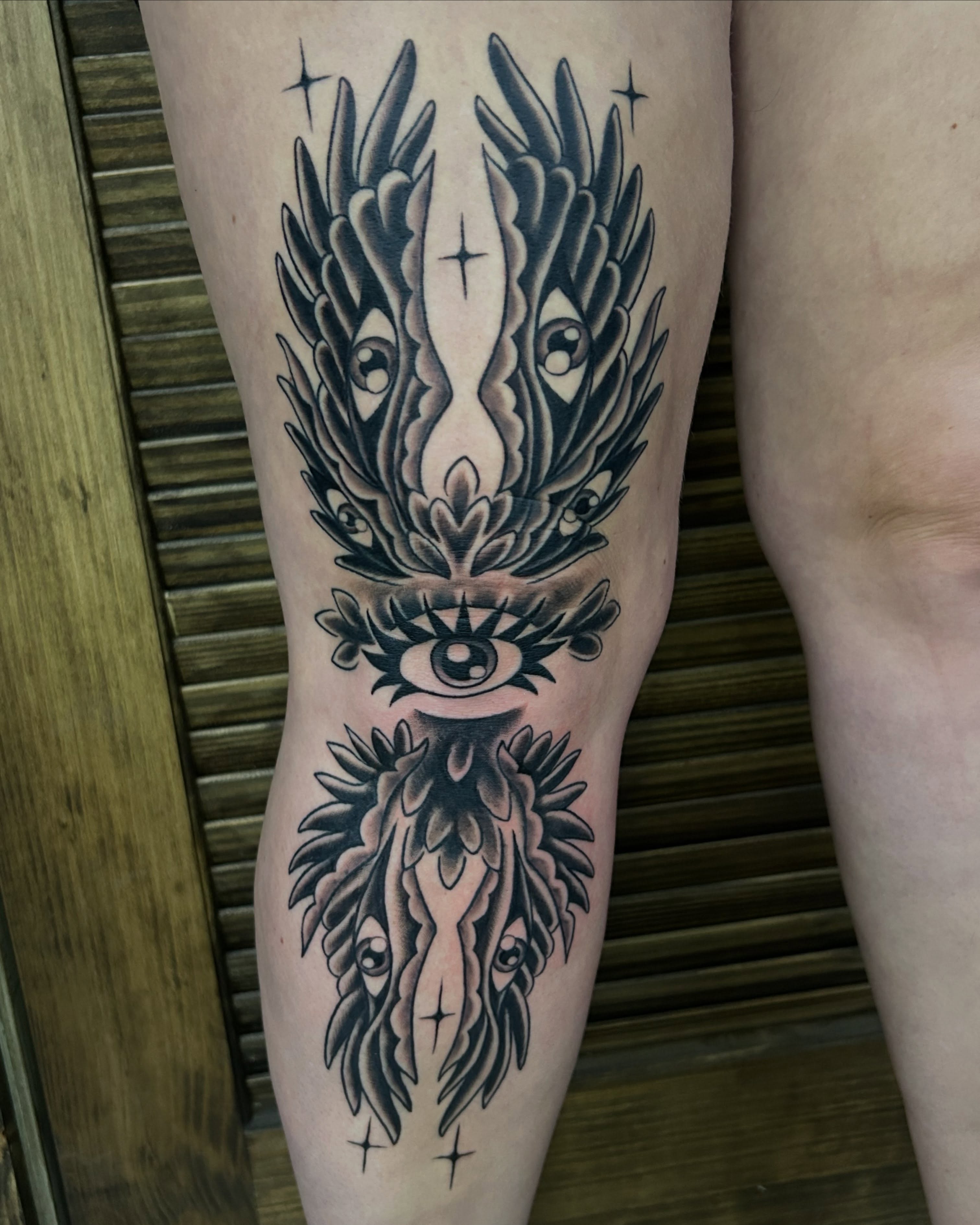Tattoo by @foofytattoo — black_and_grey