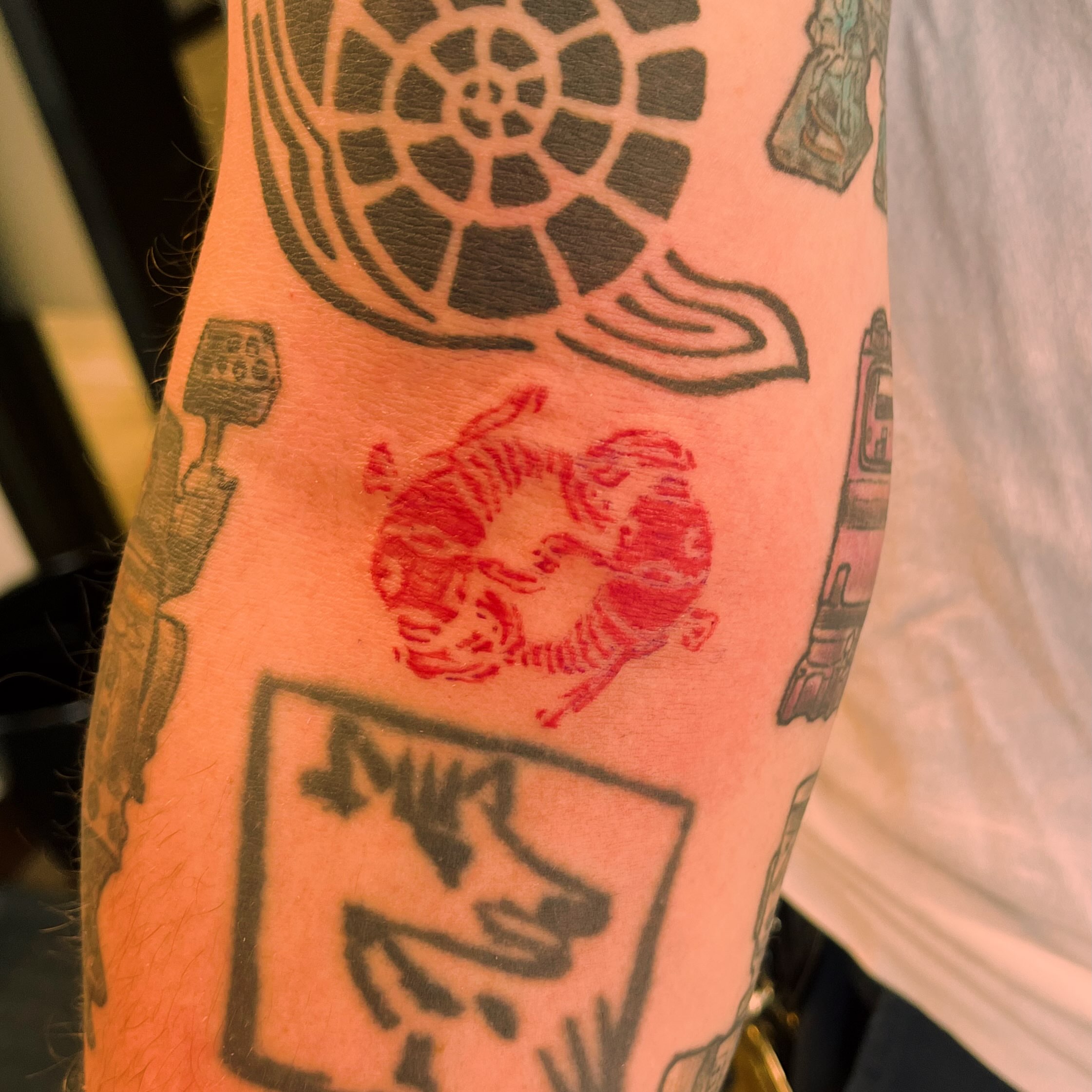 Tattoo by @ashley_perrier — dotwork