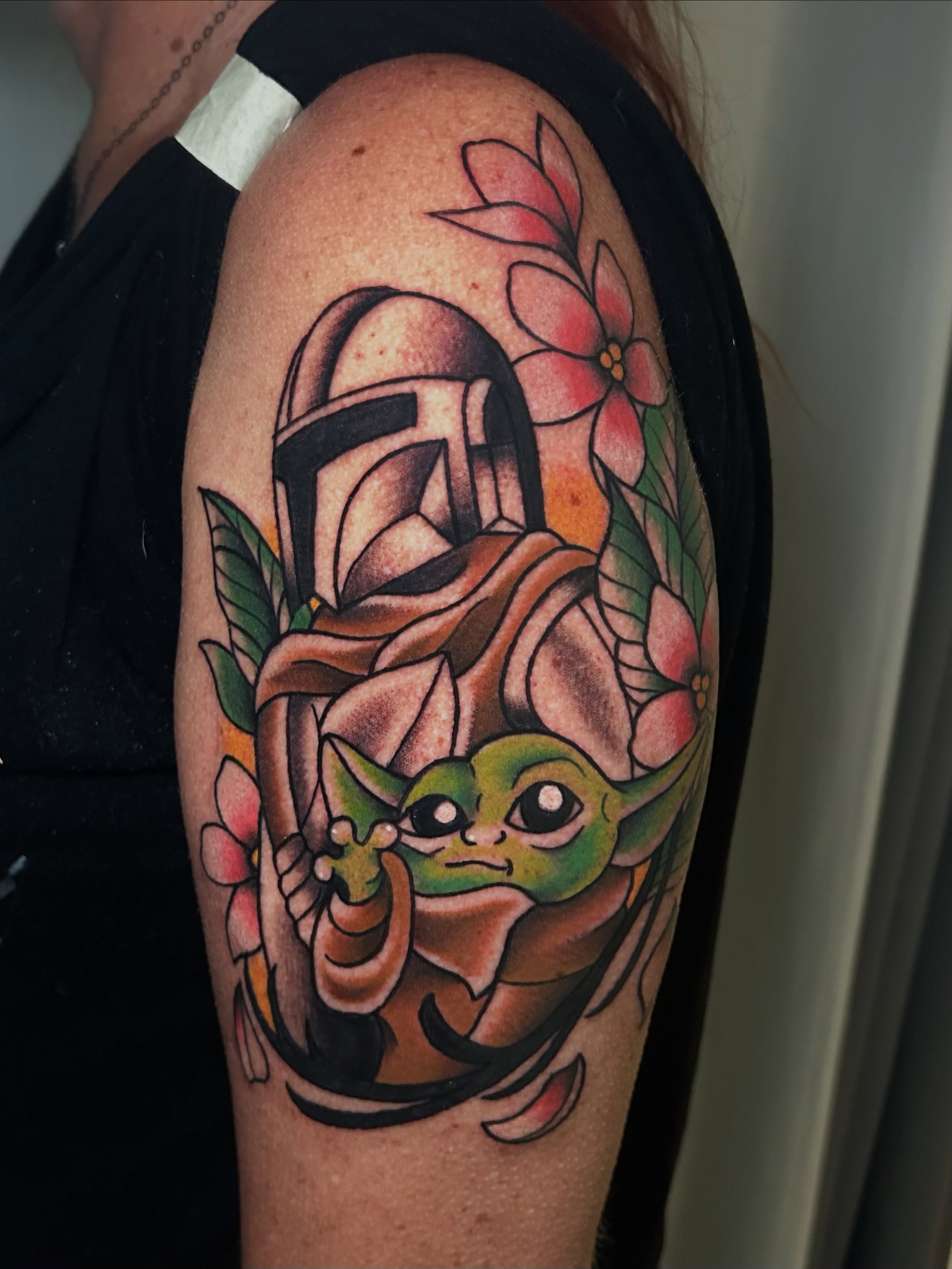 Tattoo by @tradcattats — american_traditional, realism
