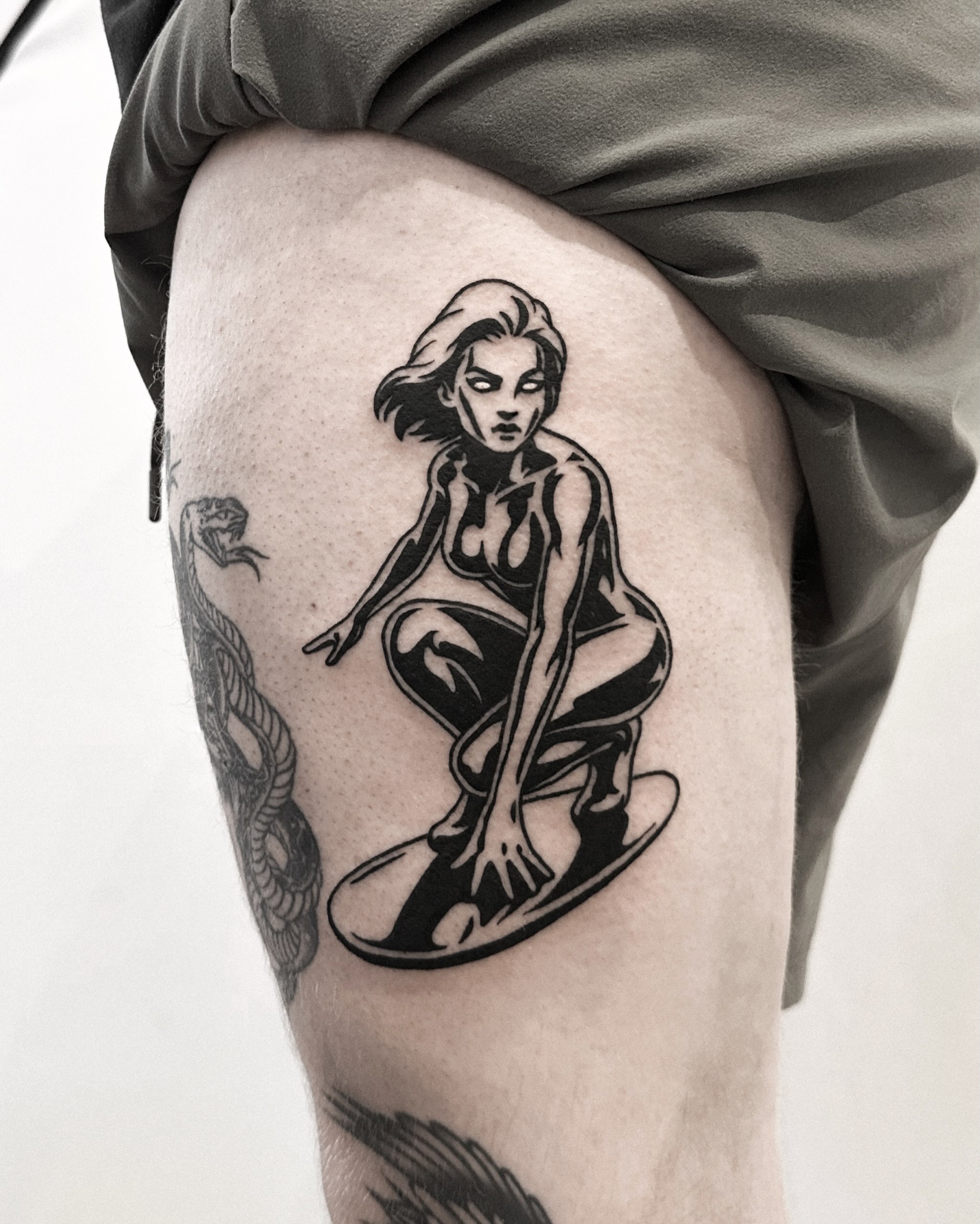 Tattoo by @beirxtt — black_and_grey