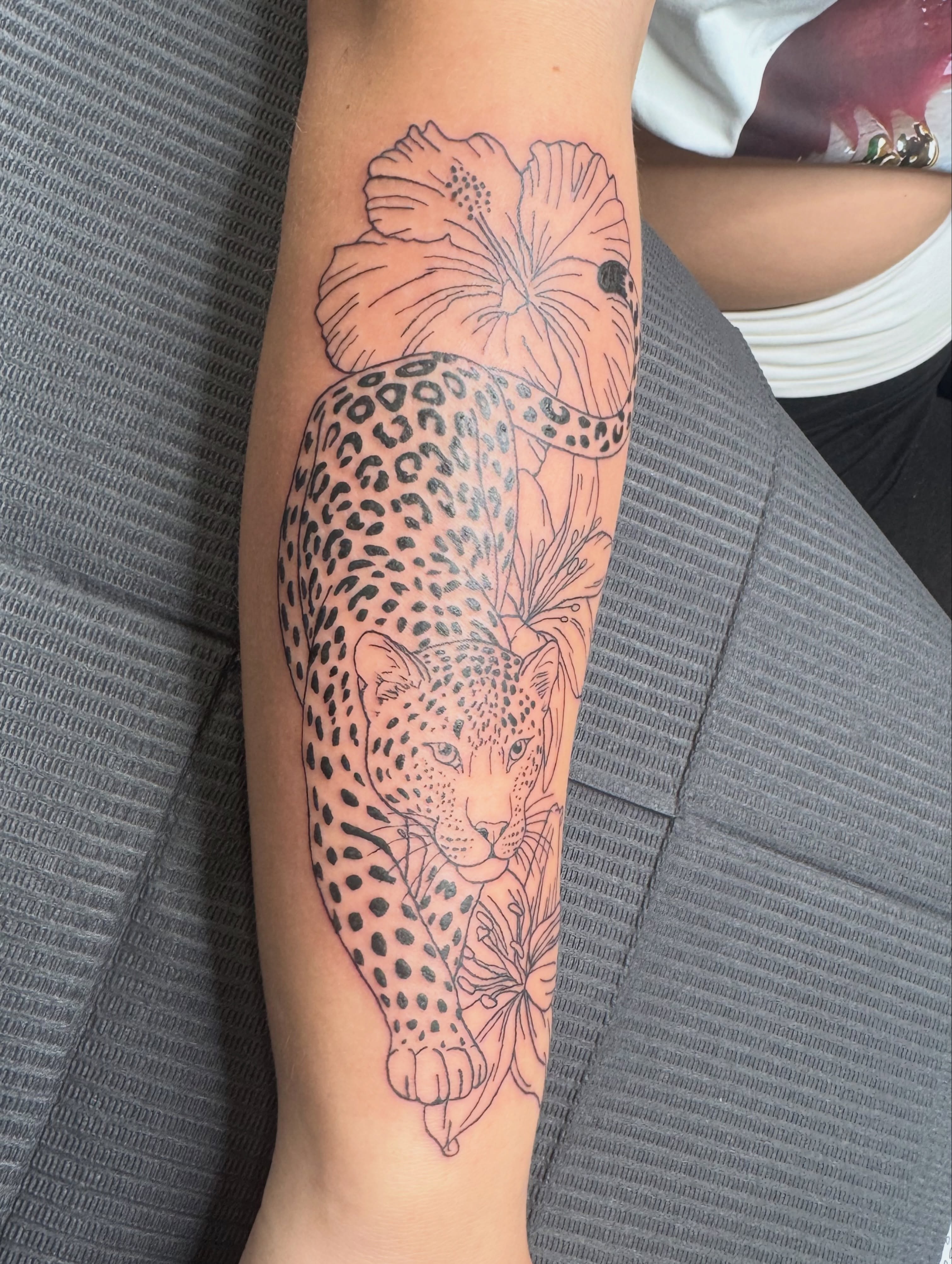 Tattoo by @brandonspindlertattoos — dotwork, realism