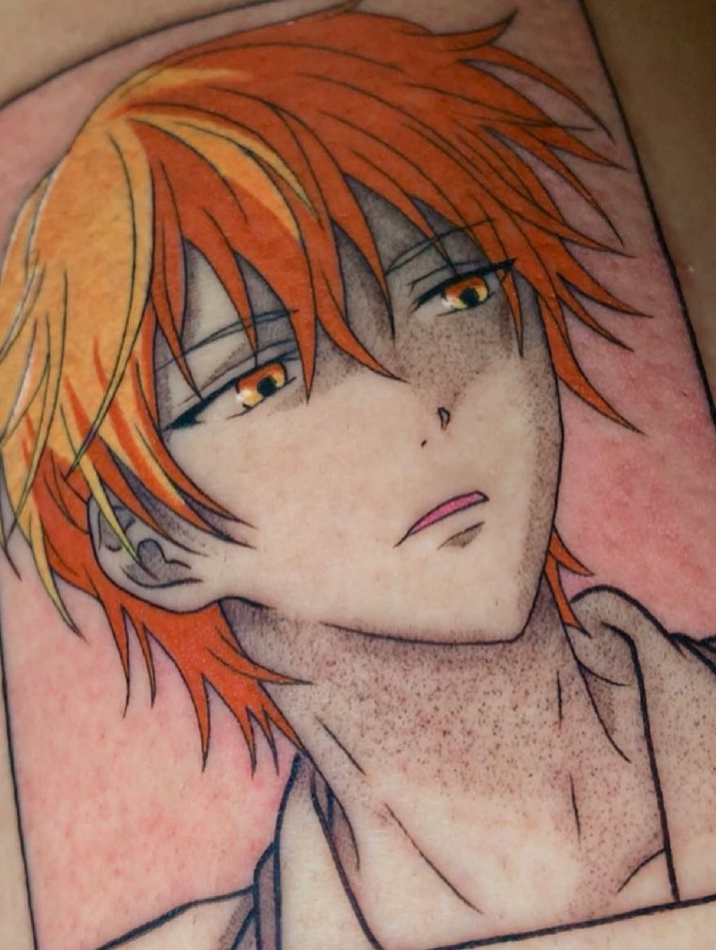 Tattoo by @maddiegtattoos — anime