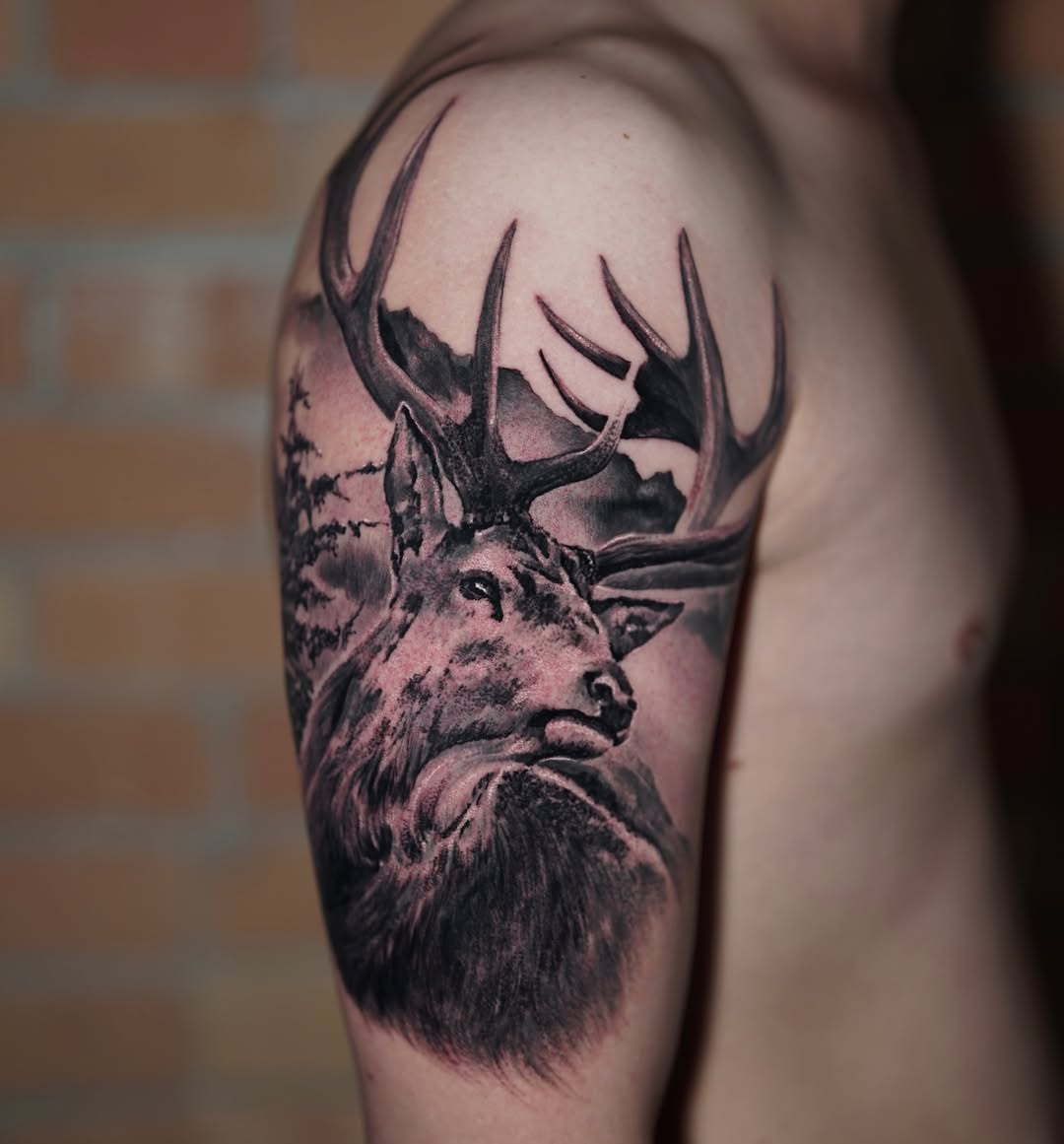Tattoo by @vlad.tatto_o β realism, black_and_grey