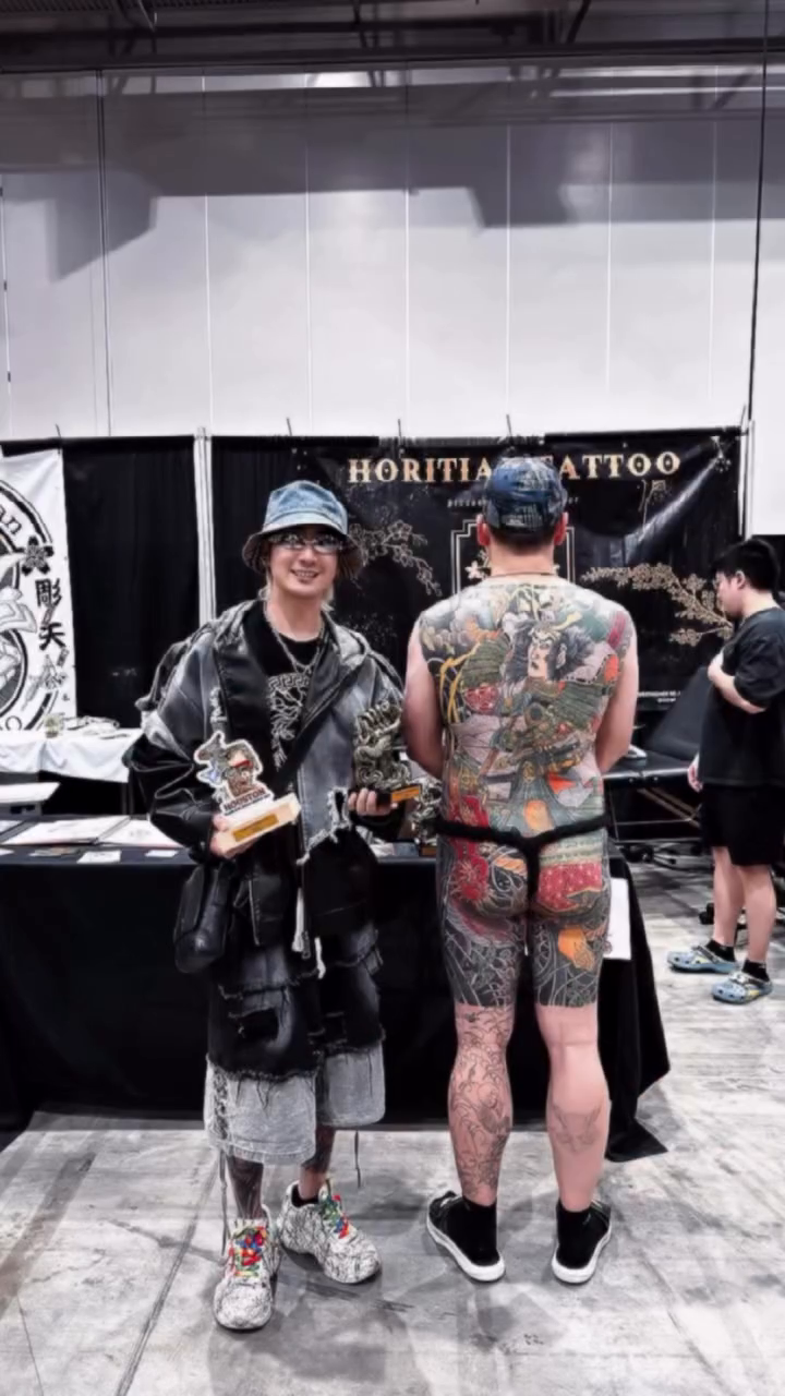Tattoo by @tiantattooart — japanese_irezumi, blackwork