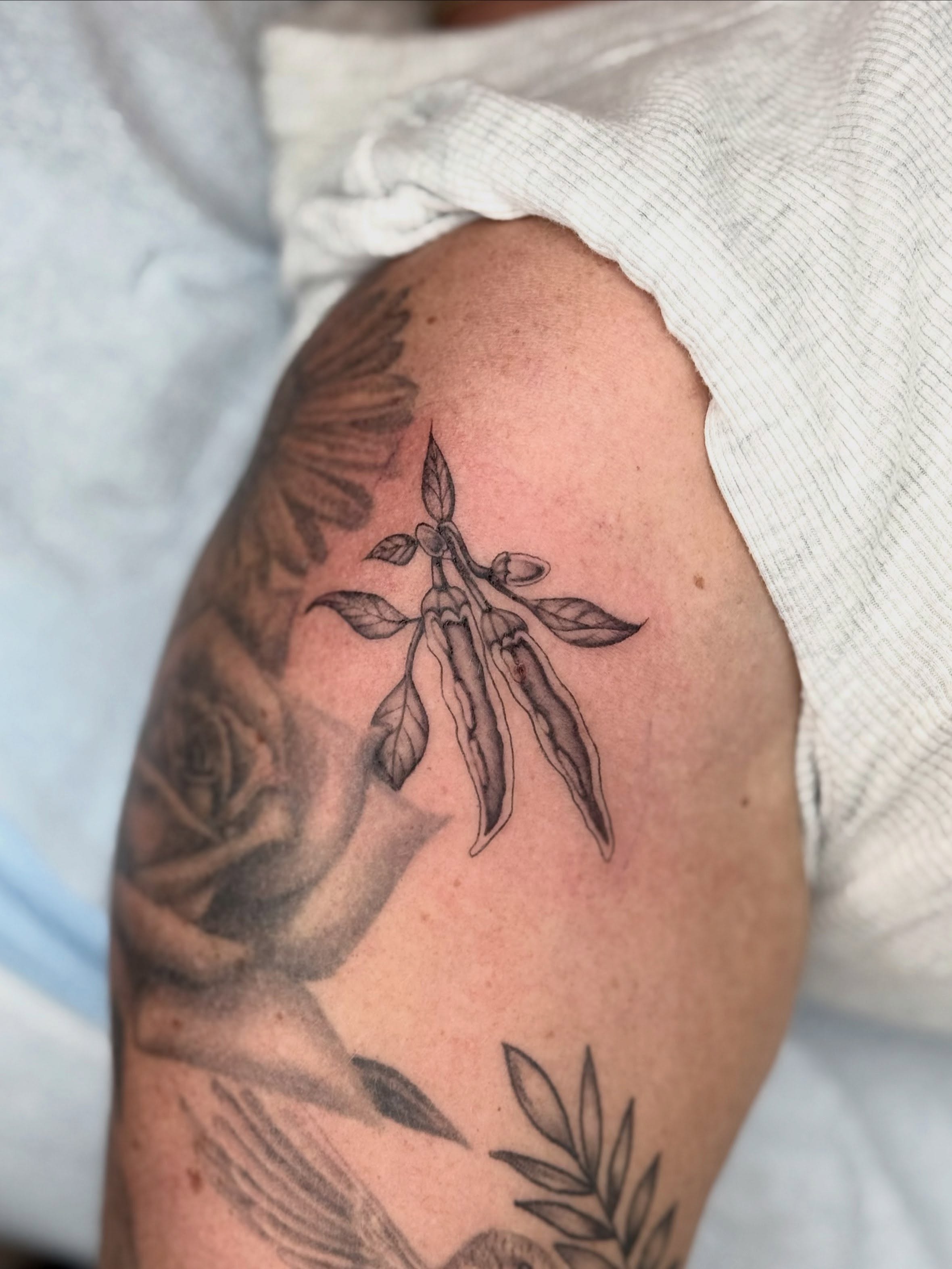 Tattoo by @mijita_tatz — black_and_grey