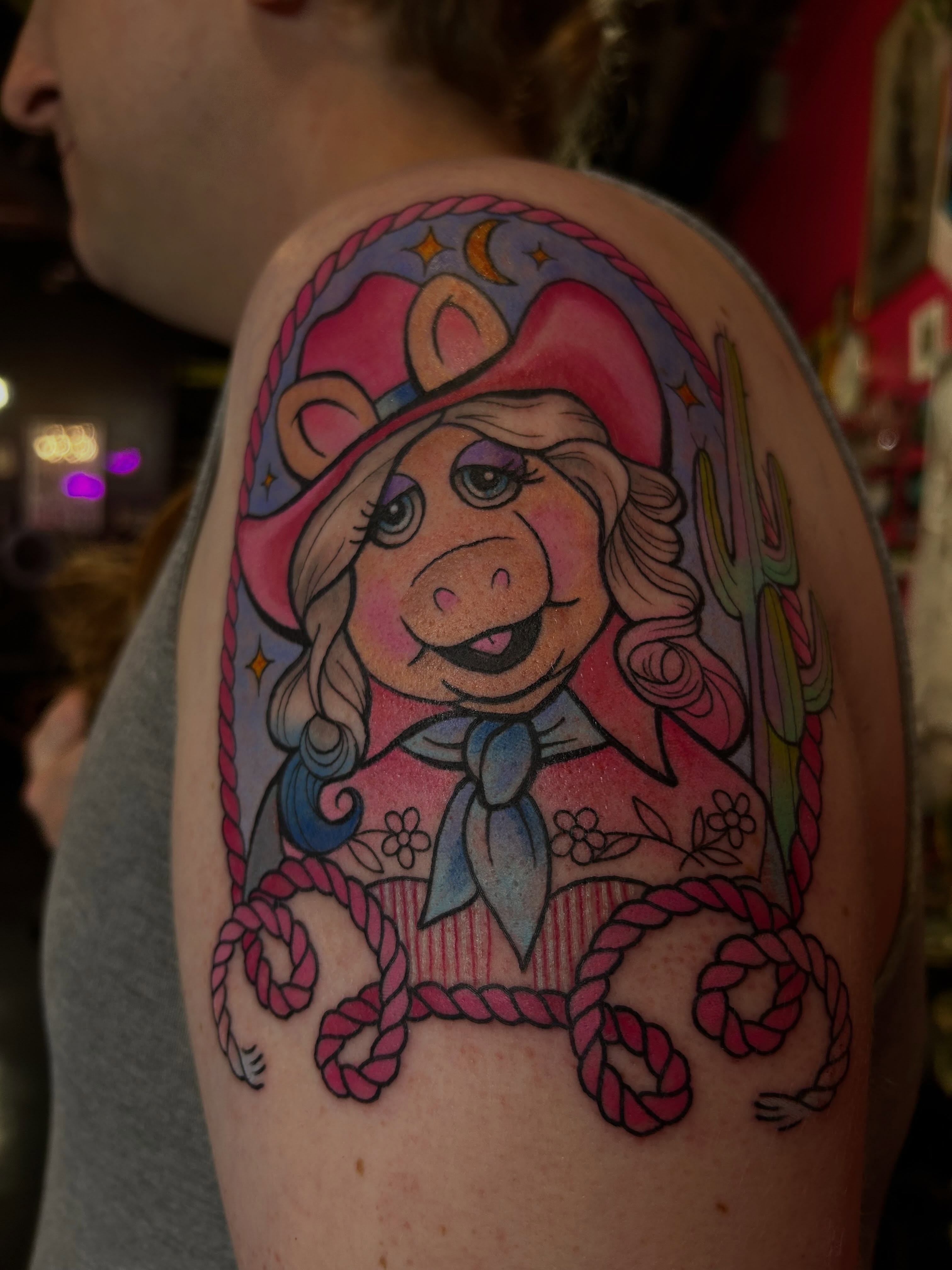 Tattoo by @morgandanatattoos — illustrative