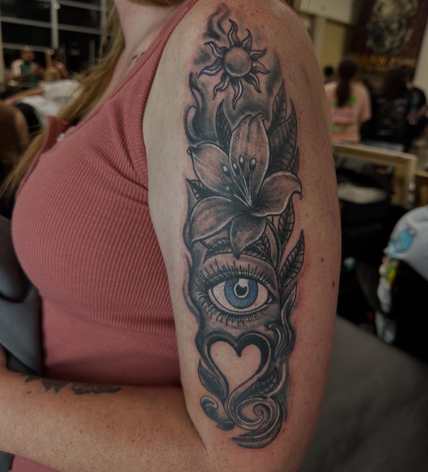 Tattoo by @dsteal03 — black_and_grey
