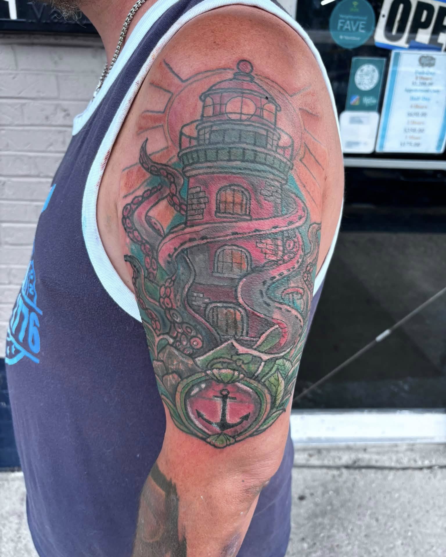 Tattoo by @uppitytattoos โ neo_traditional, surrealism