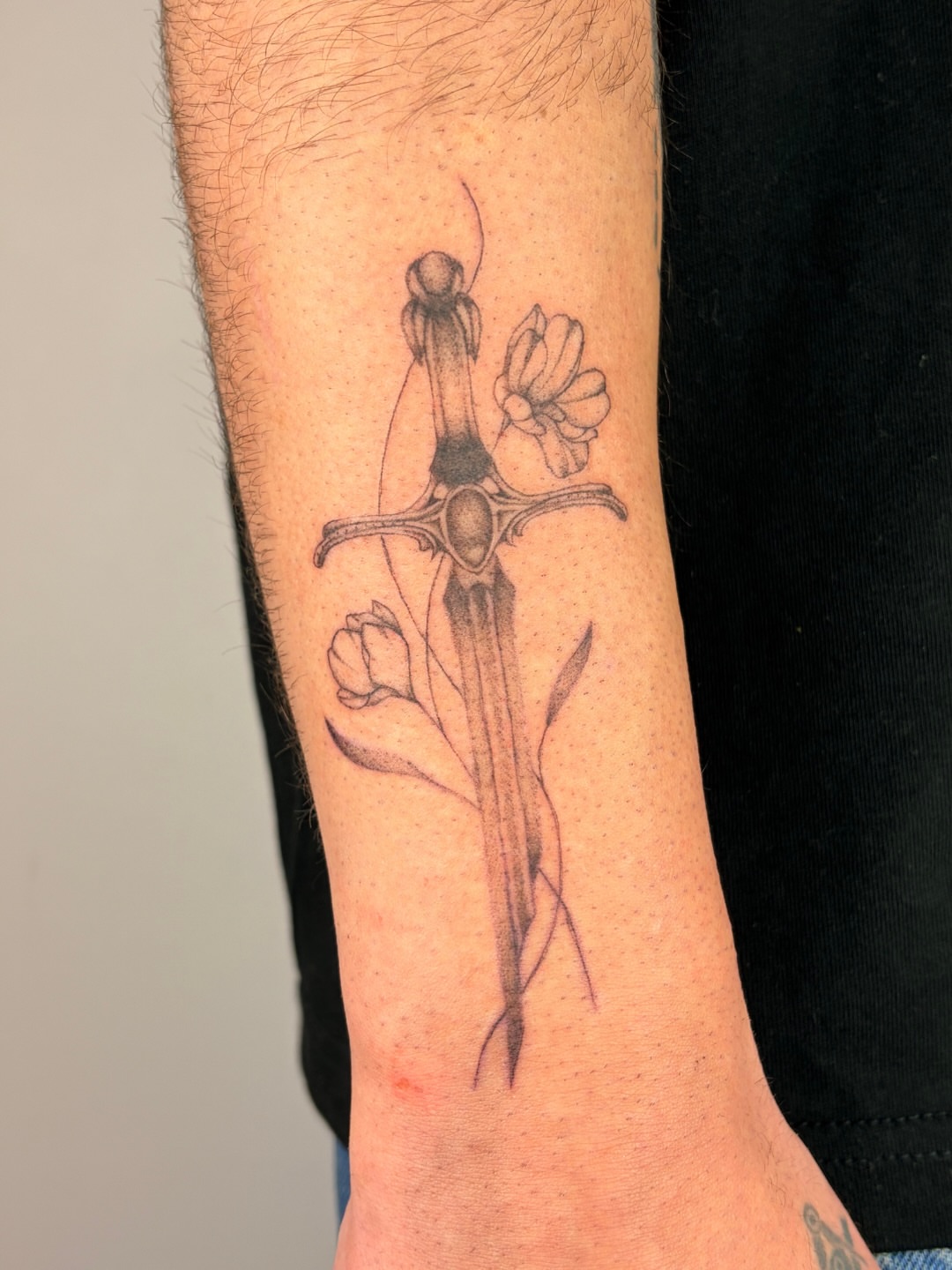 Tattoo by @cam.tats โ black_and_grey