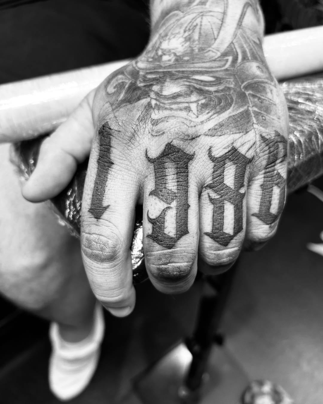 Tattoo by @darren_room5_spencer — black_and_grey