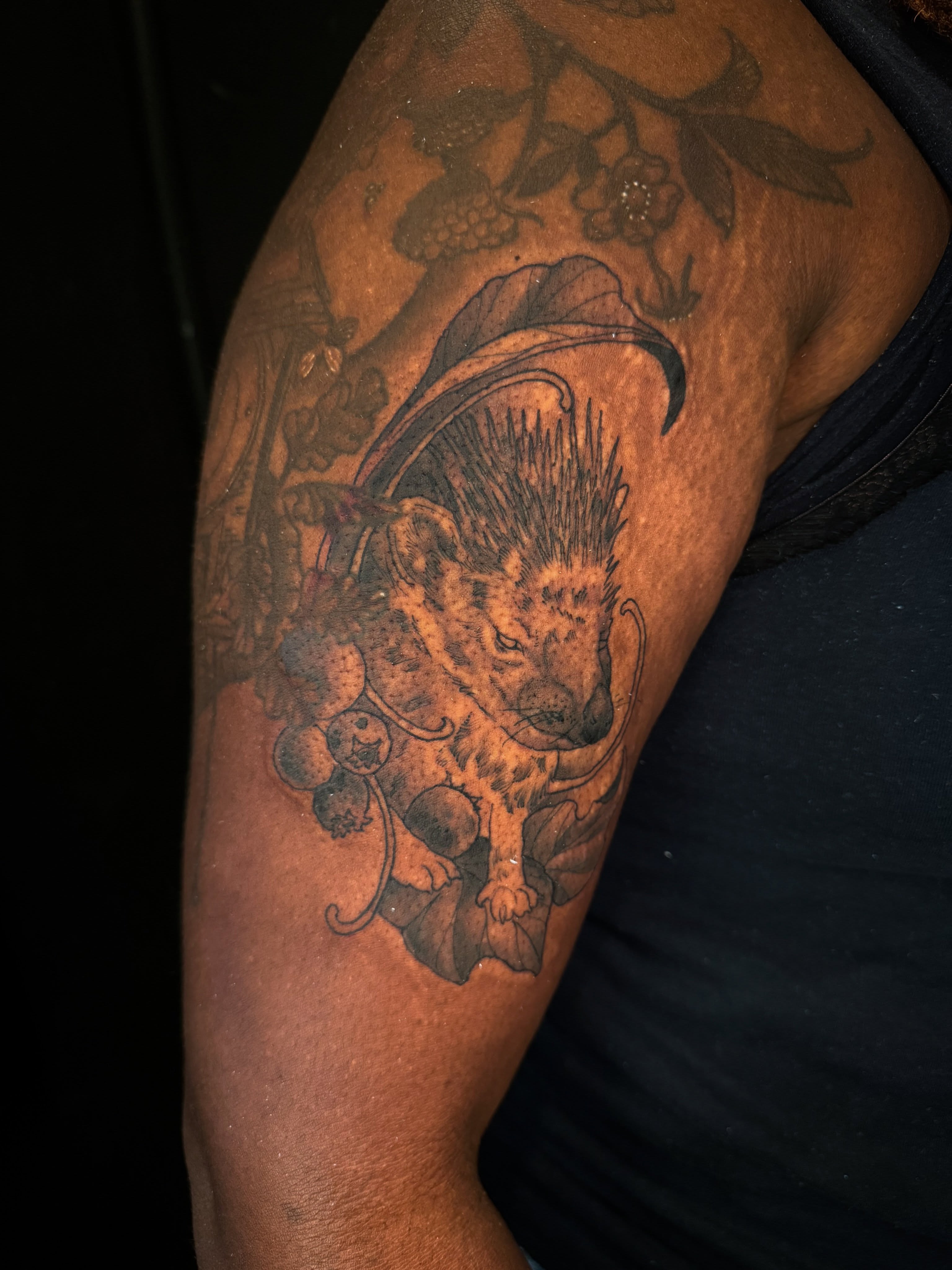 Tattoo by @tattoosbydingle — black_and_grey