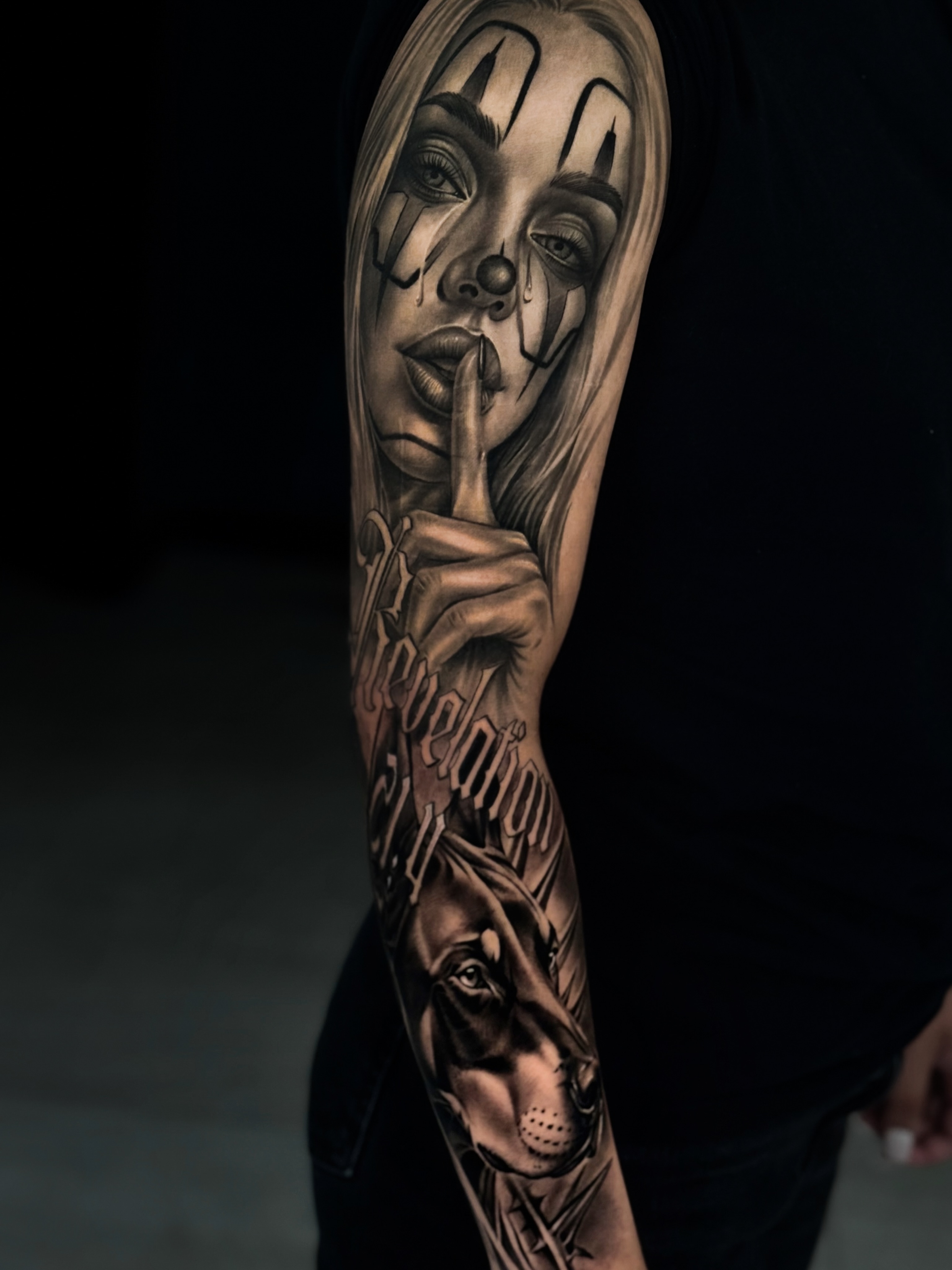 Tattoo by @mr.tea0801 — realism, black_and_grey