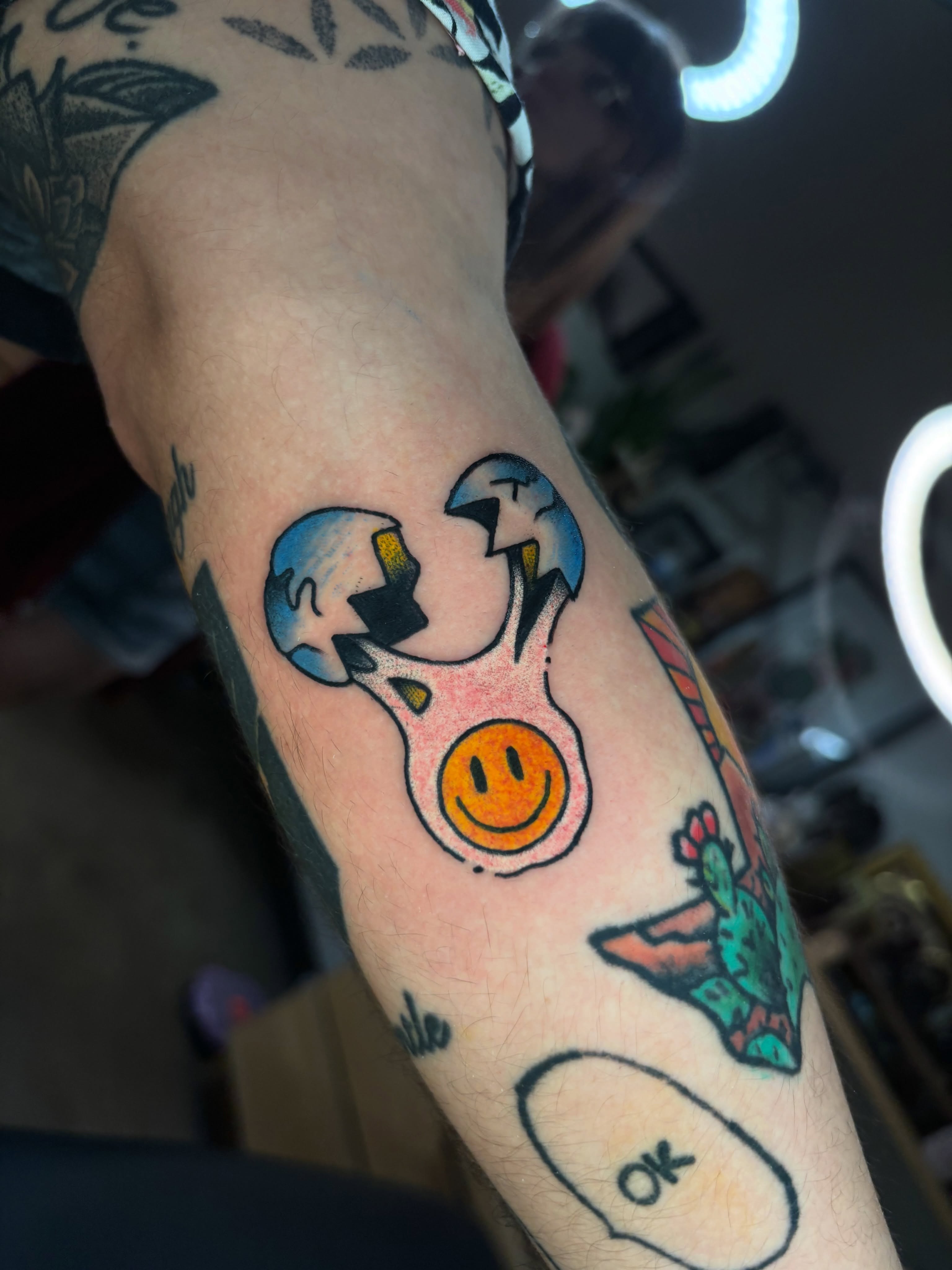 Tattoo by @batesbites β new_school