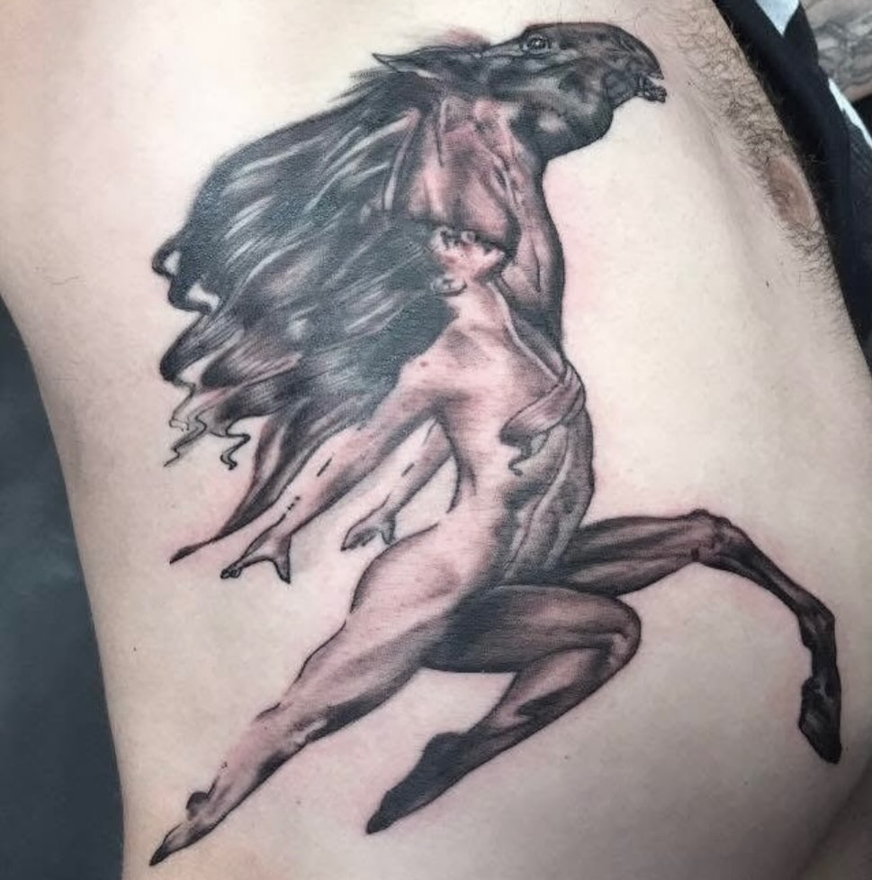 Tattoo by @tattoosbystelios — black_and_grey, realism