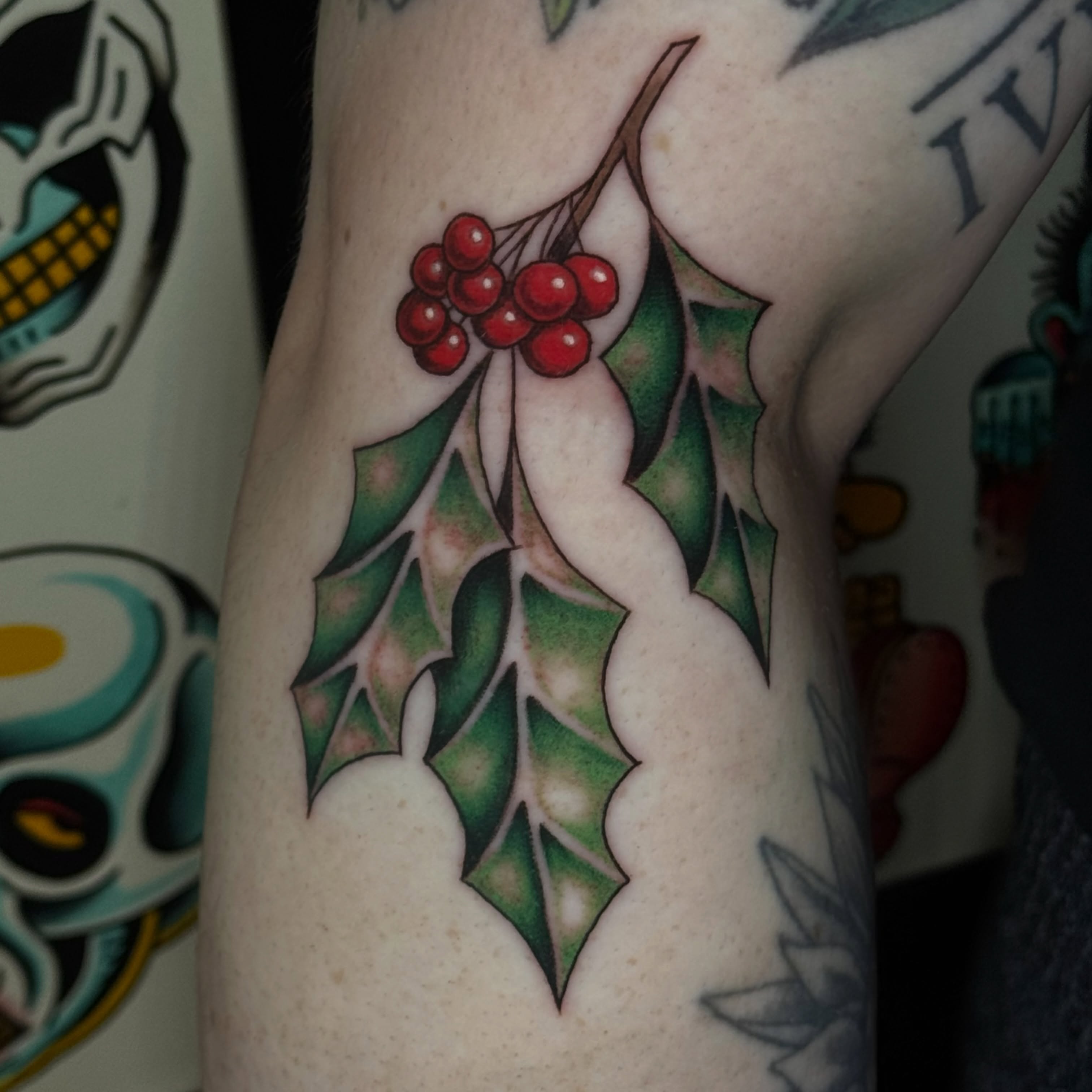 Tattoo by @inkyfruits — american_traditional