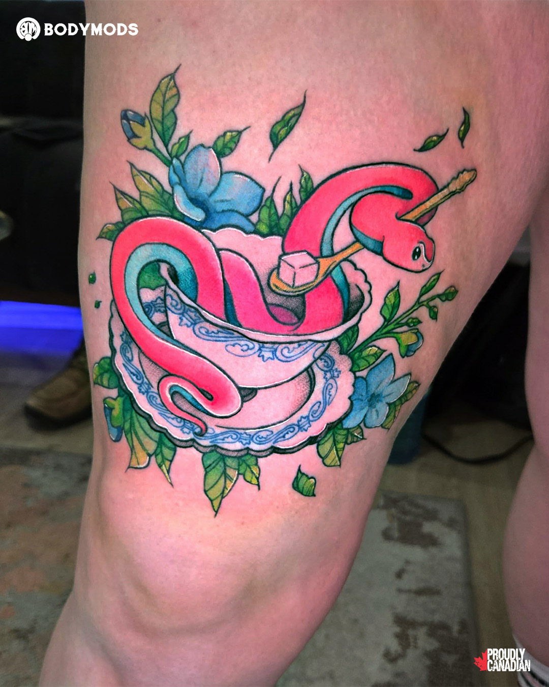 Tattoo by @redpandameg β new_school, illustrative