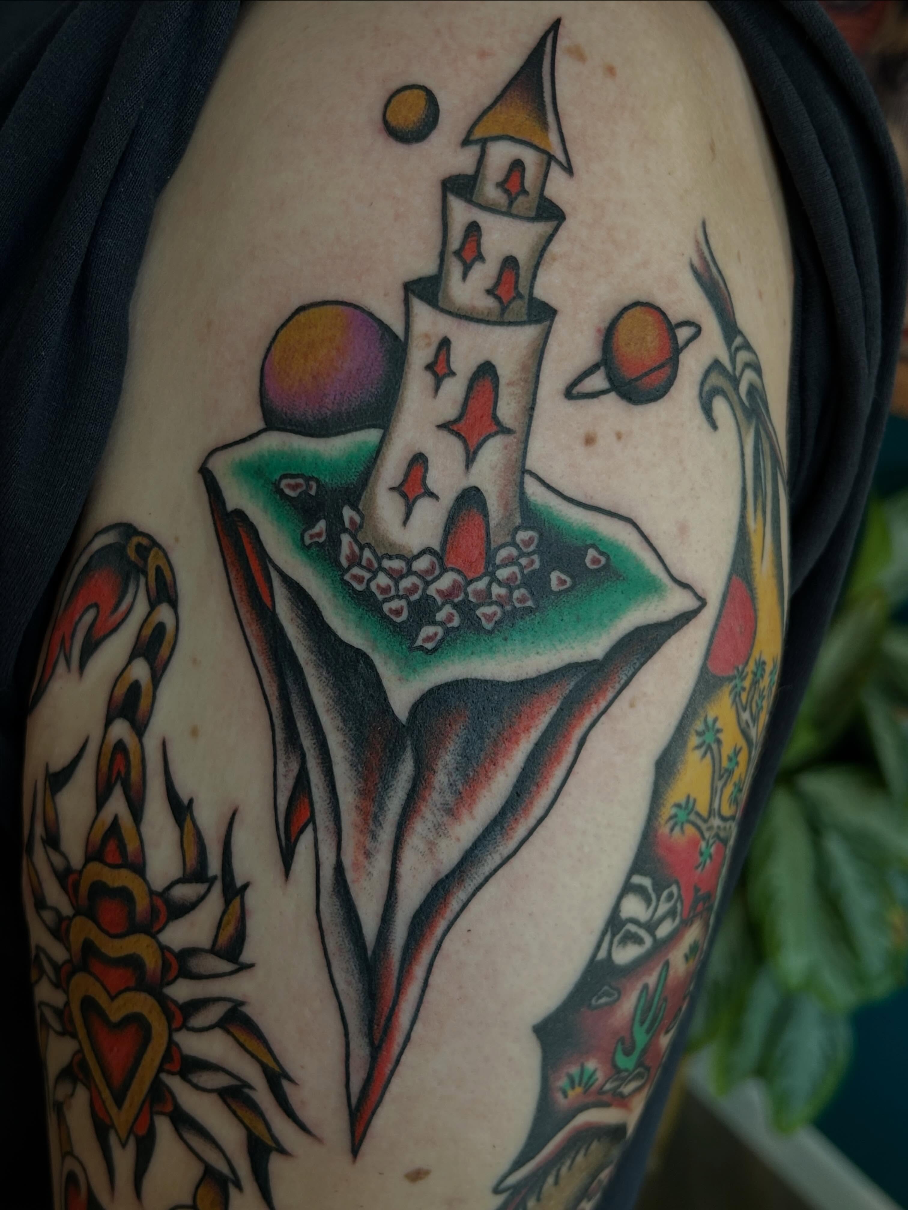 Tattoo by @morganmtattoo — american_traditional