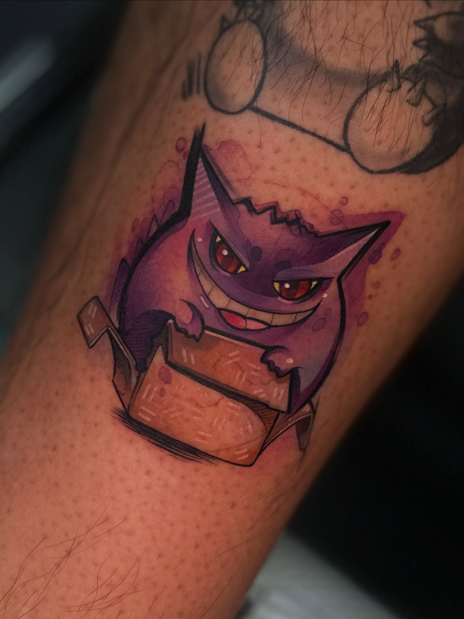 Tattoo by @mattisonfire — dotwork
