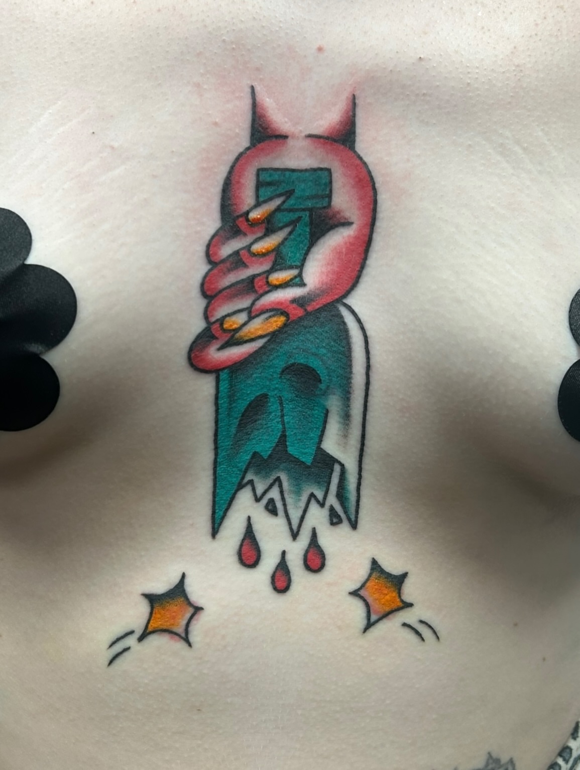 Rocket American traditional tattoo on the chest by ๐๐ข๐ฉ๐๐ซ๐ฆ๐ข ๐๐ฌ๐ซ๐ก๐๐ถ๐ฆ
โจ