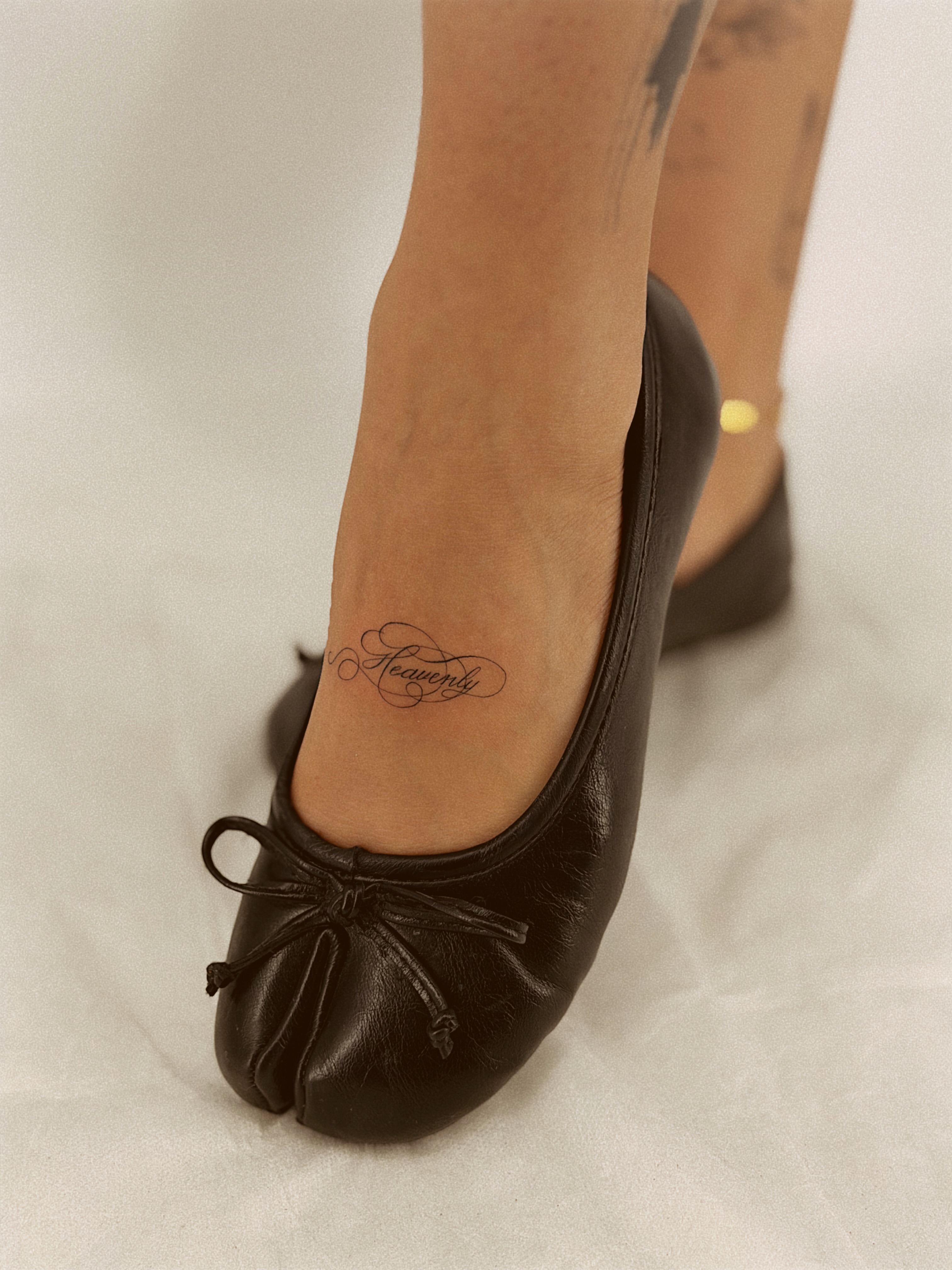 Tattoo by @yuli_tattoos β lettering_script, fine_line
