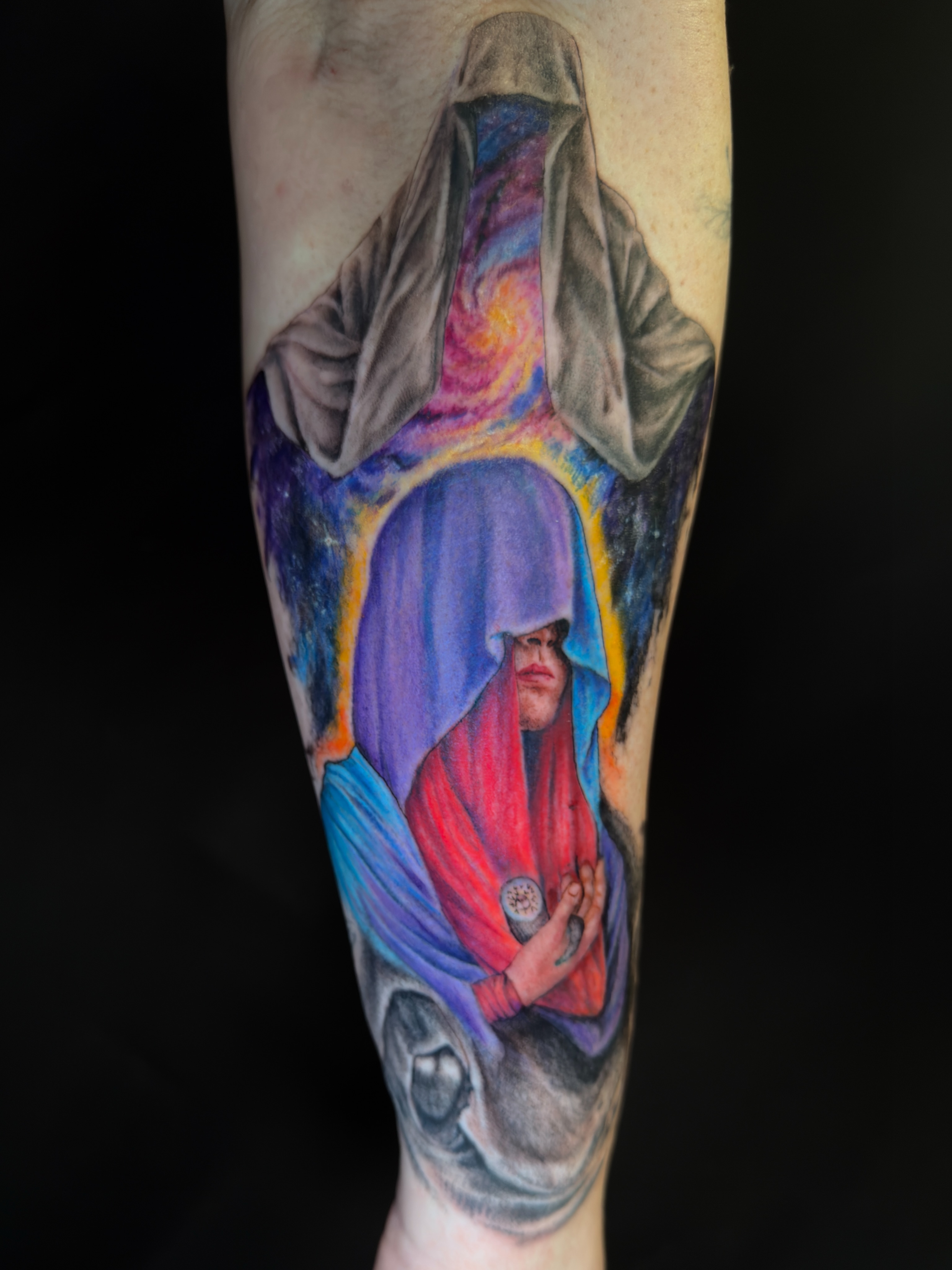 Tattoo by @huestatts — realism, surrealism