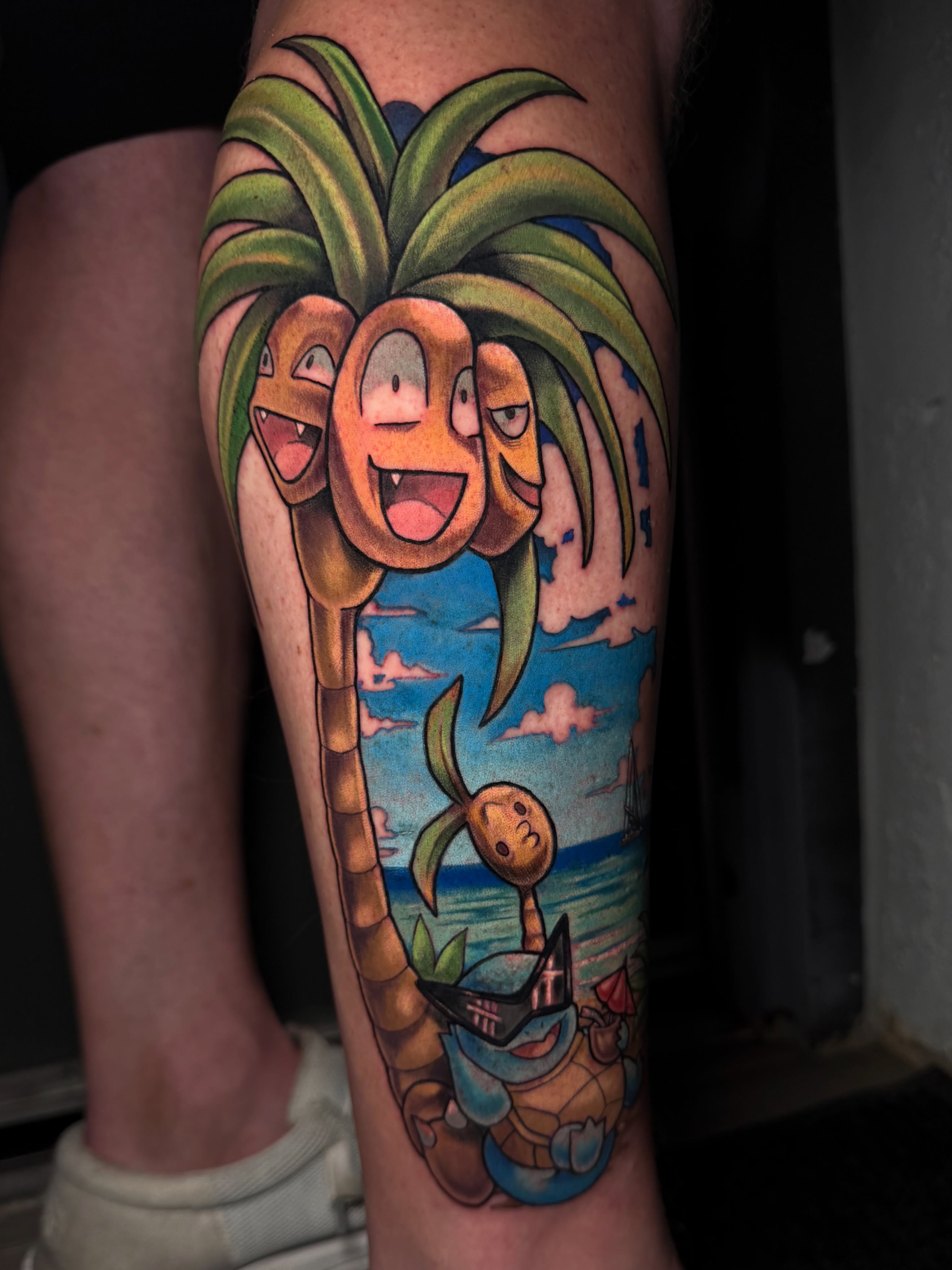 Tattoo by @tylerjewetttattoos — anime