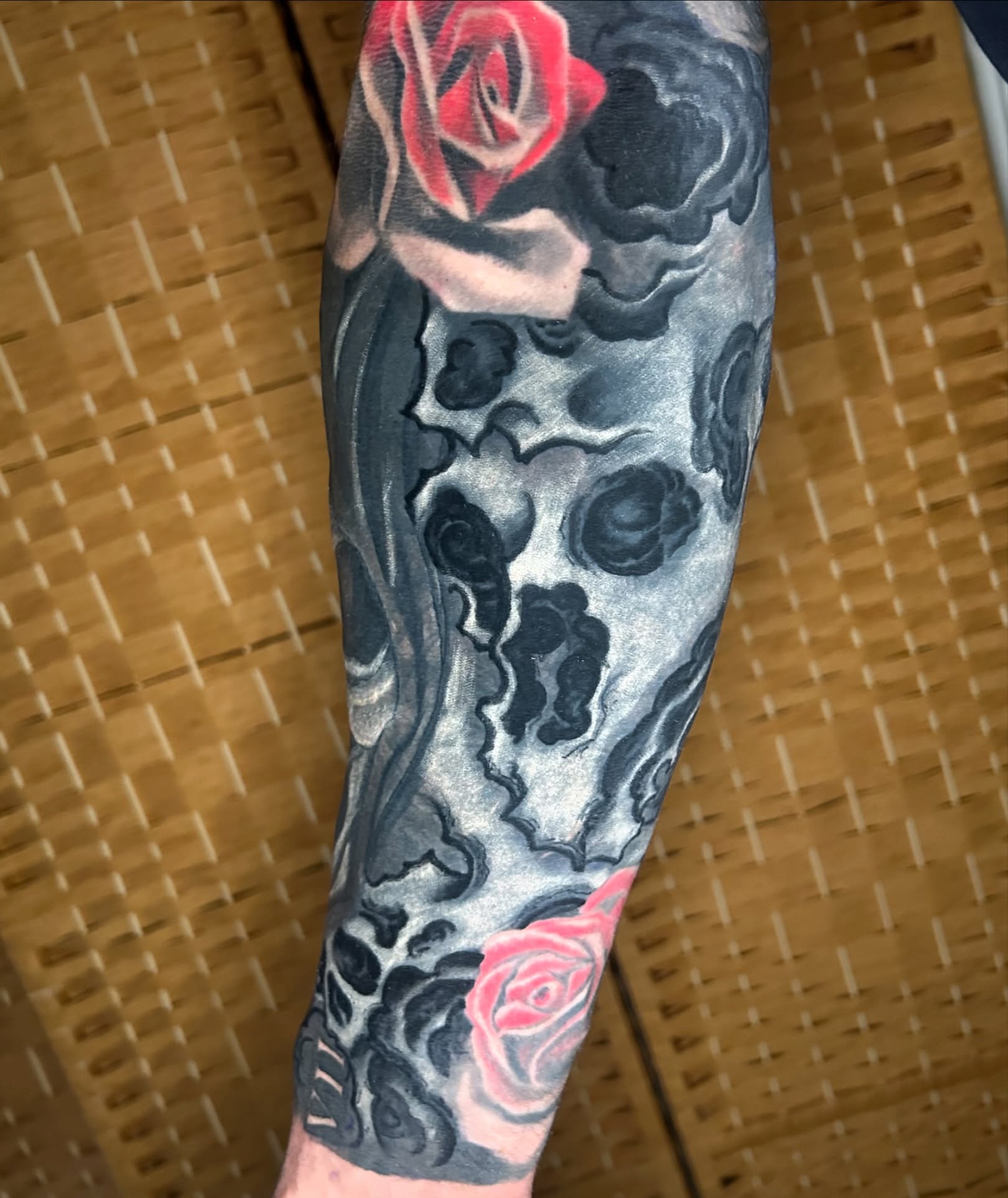 Tattoo by @jesuscheekstattoos — black_and_grey