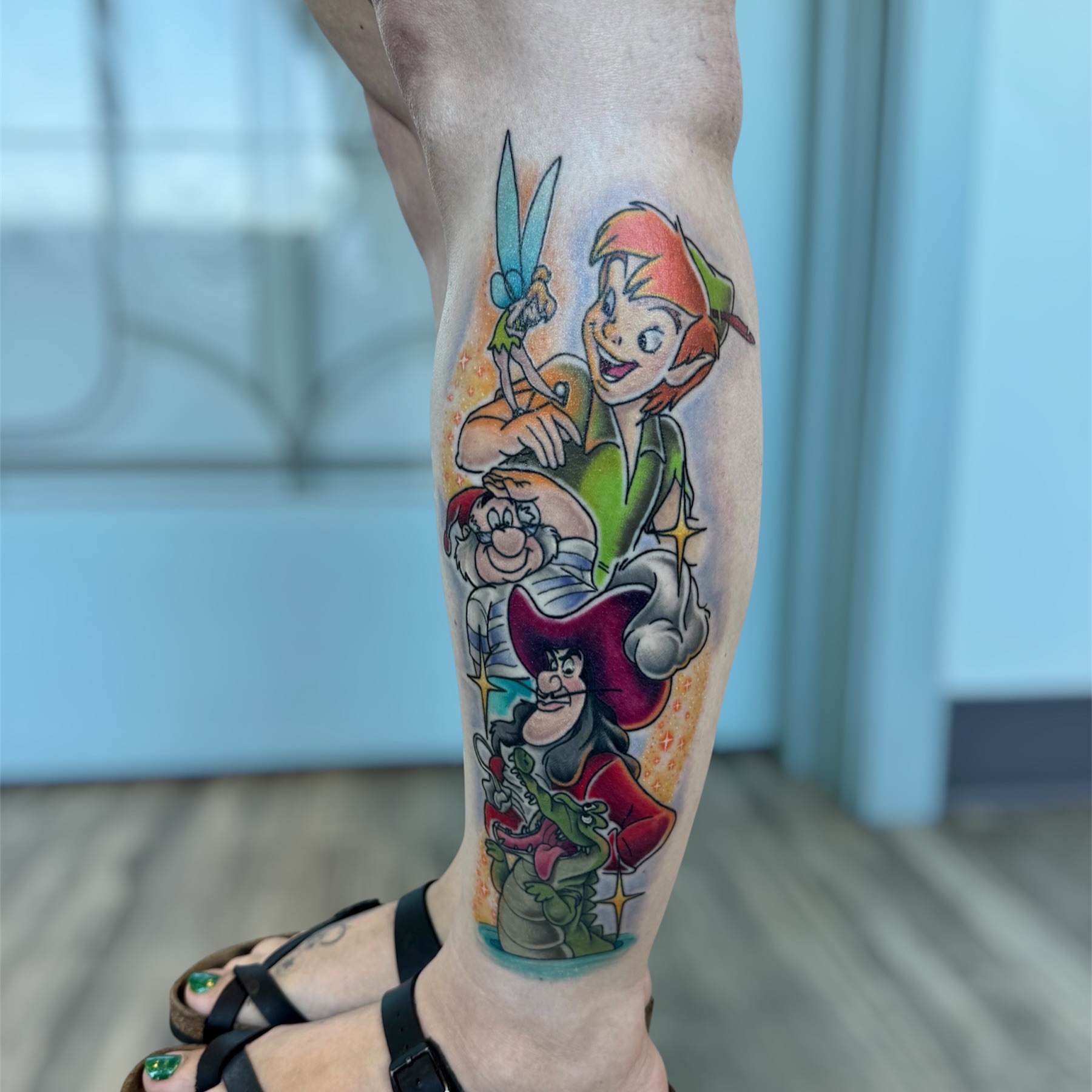 Tattoo by @disnerdtattoo — new_school