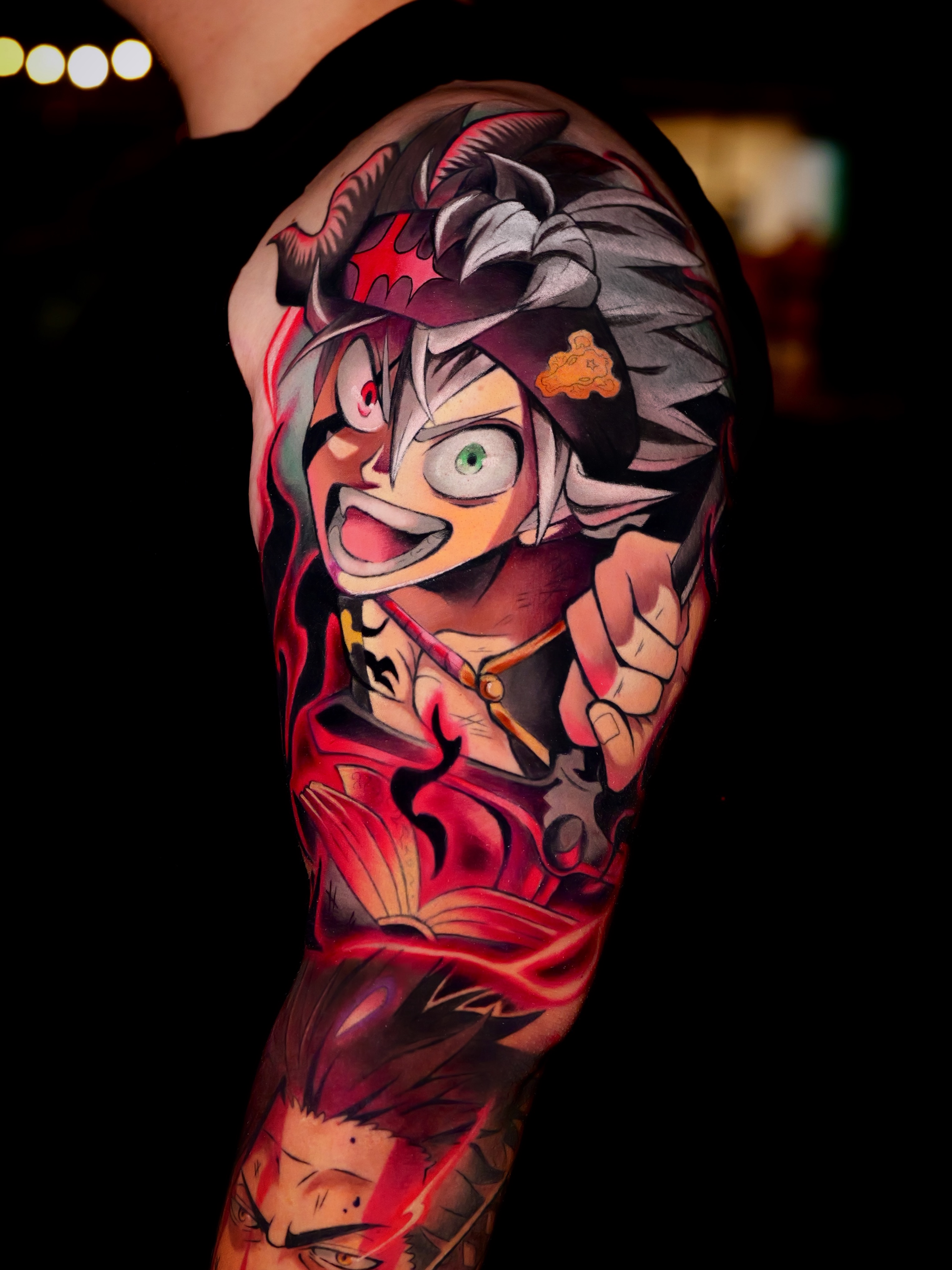 Tattoo by @ale.rivz — anime