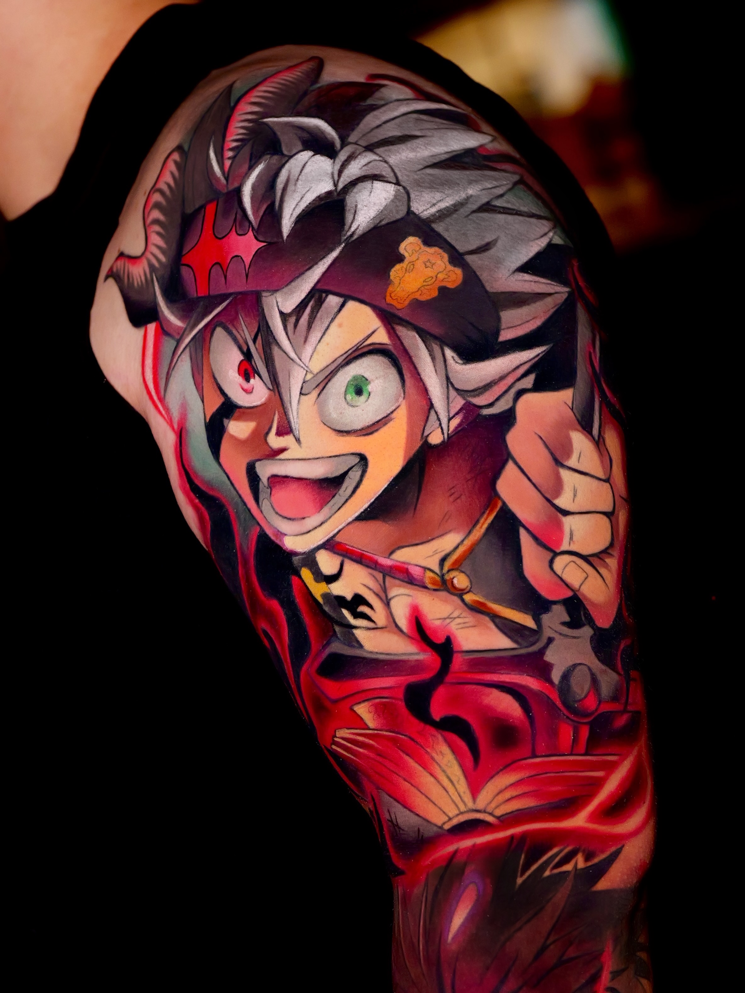 Tattoo by @ale.rivz — anime