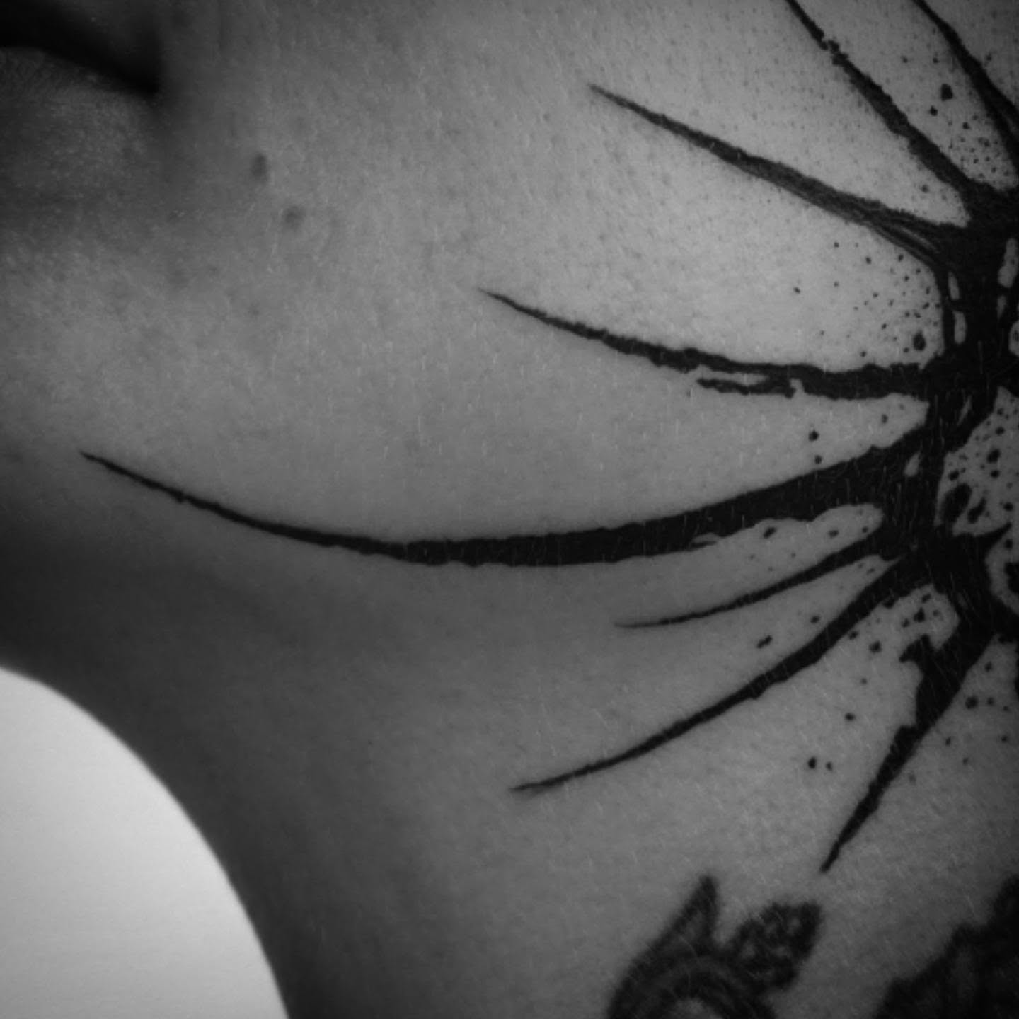 Tattoo by @aaronistattoo — black_and_grey