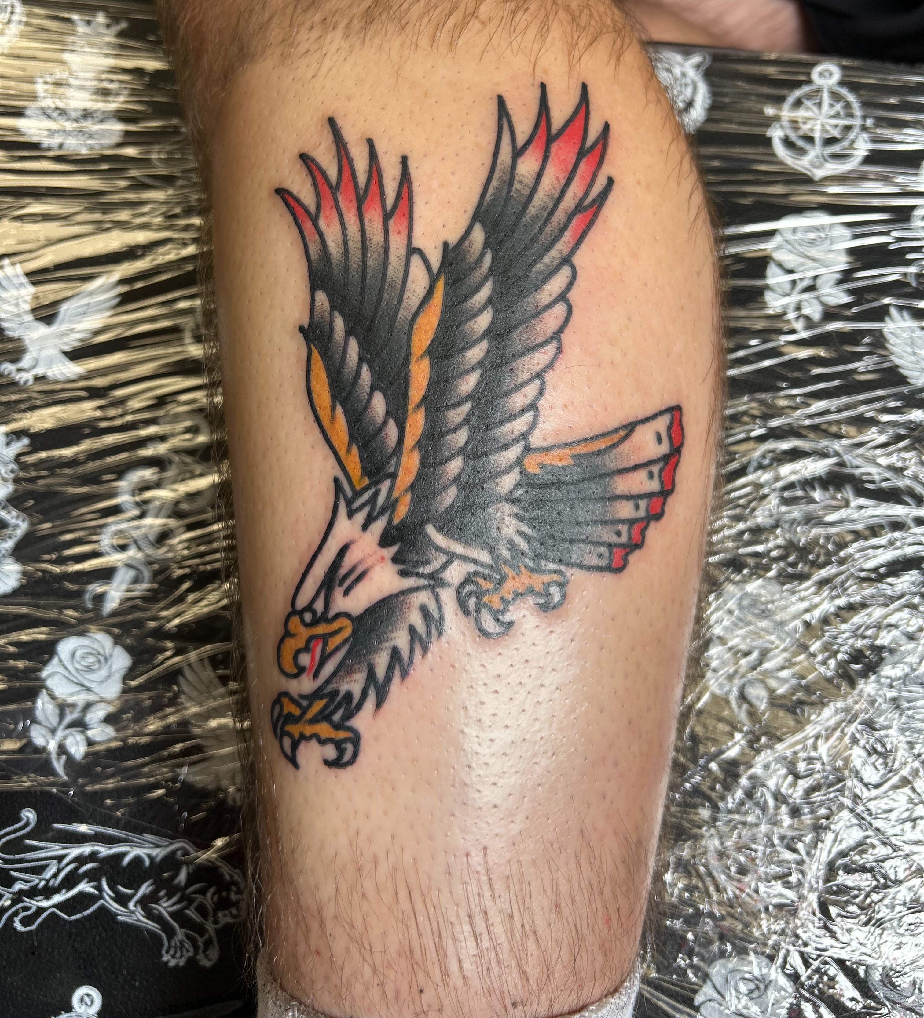 Tattoo by @esaconytattoo — american_traditional
