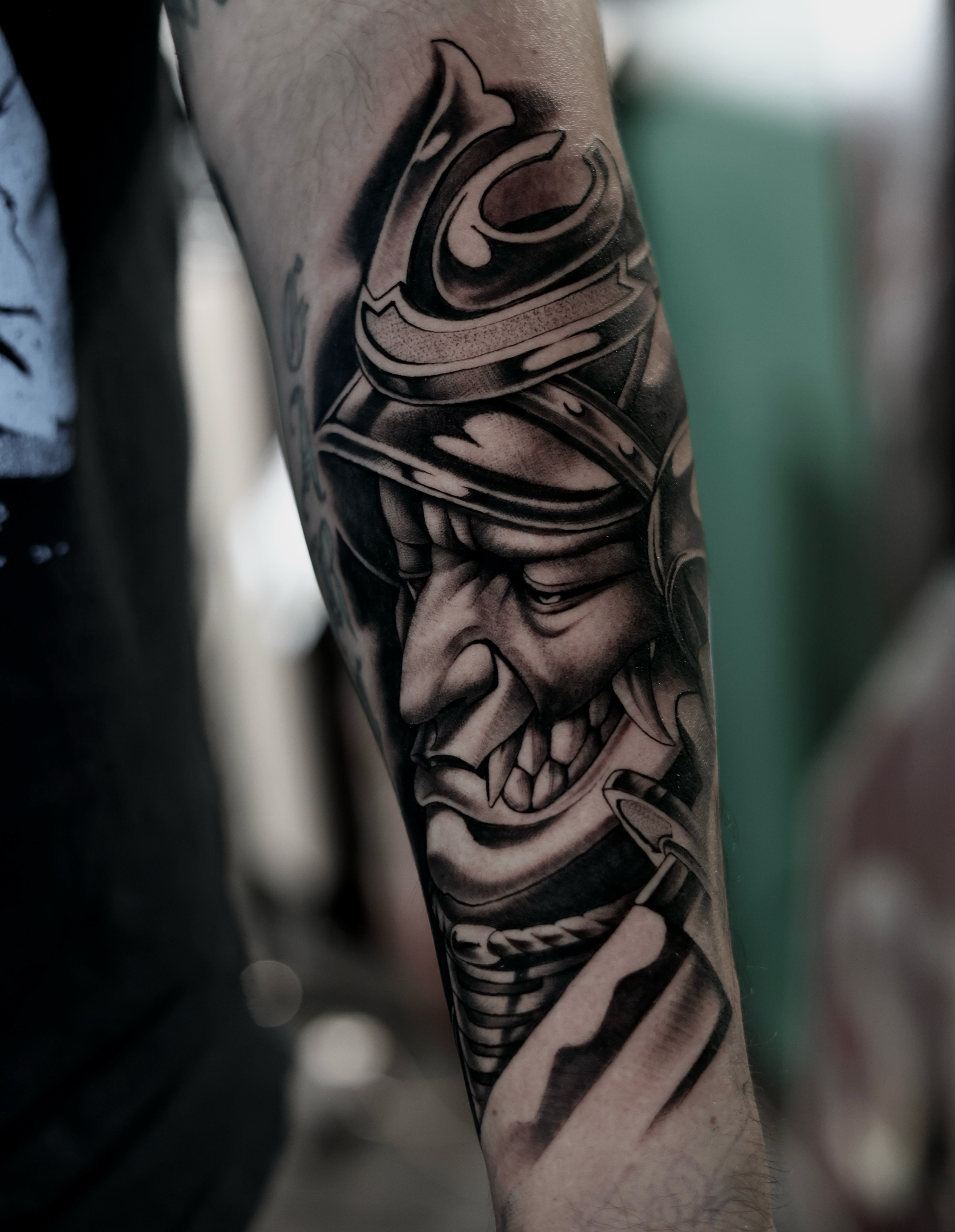 Tattoo by @ilovemorganxo โ black_and_grey, realism