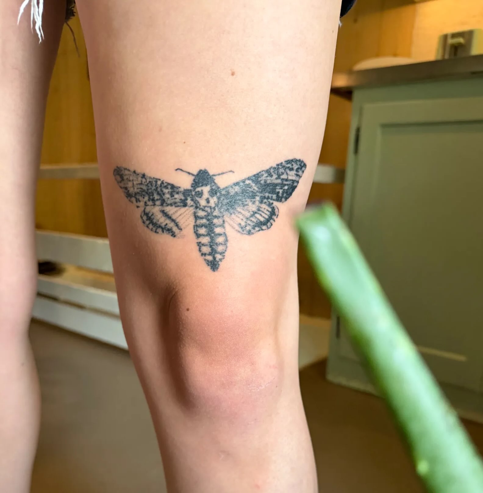 Tattoo by @inkedcherub — black_and_grey