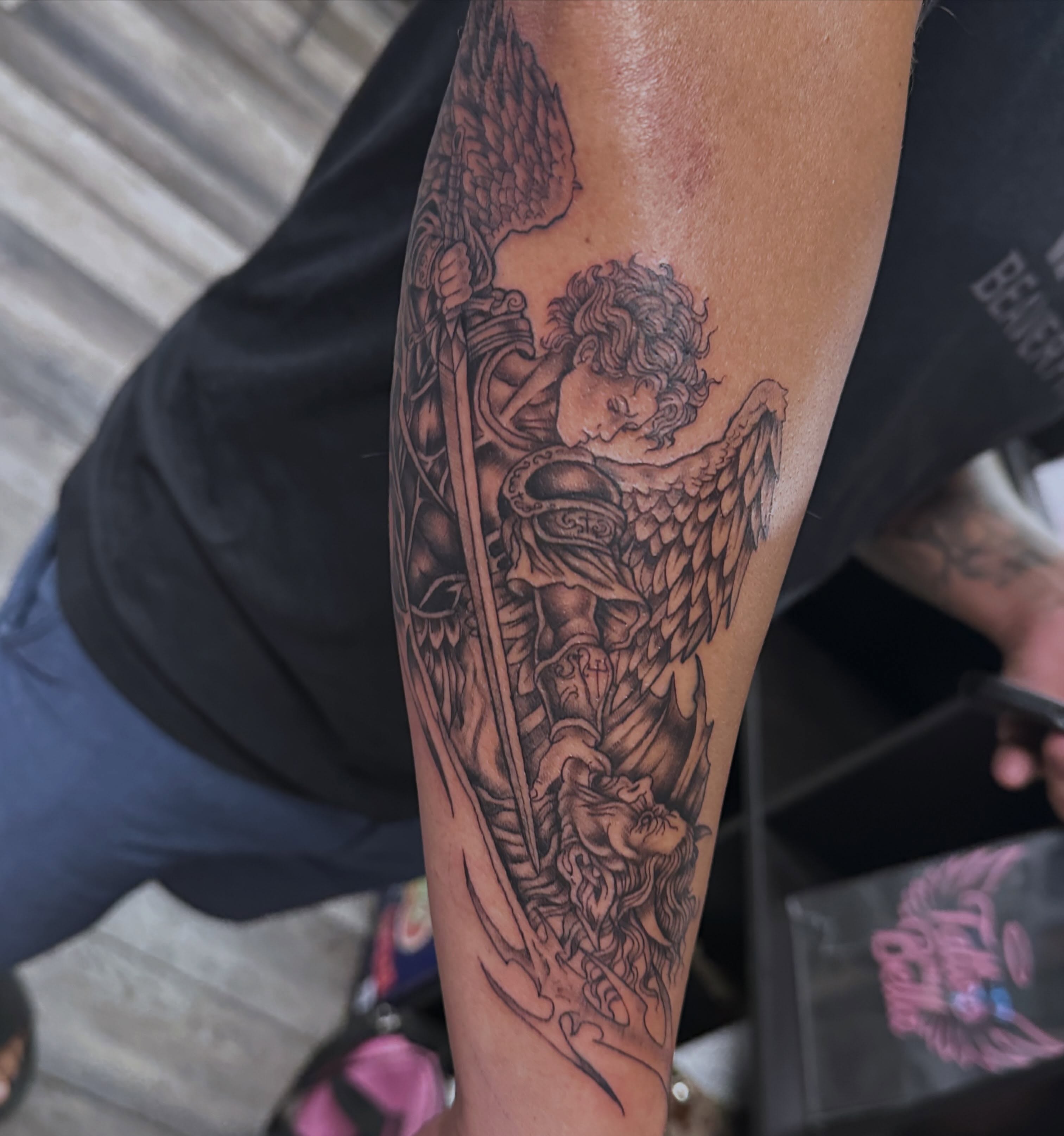 Tattoo by @tattoomebella β black_and_grey, realism
