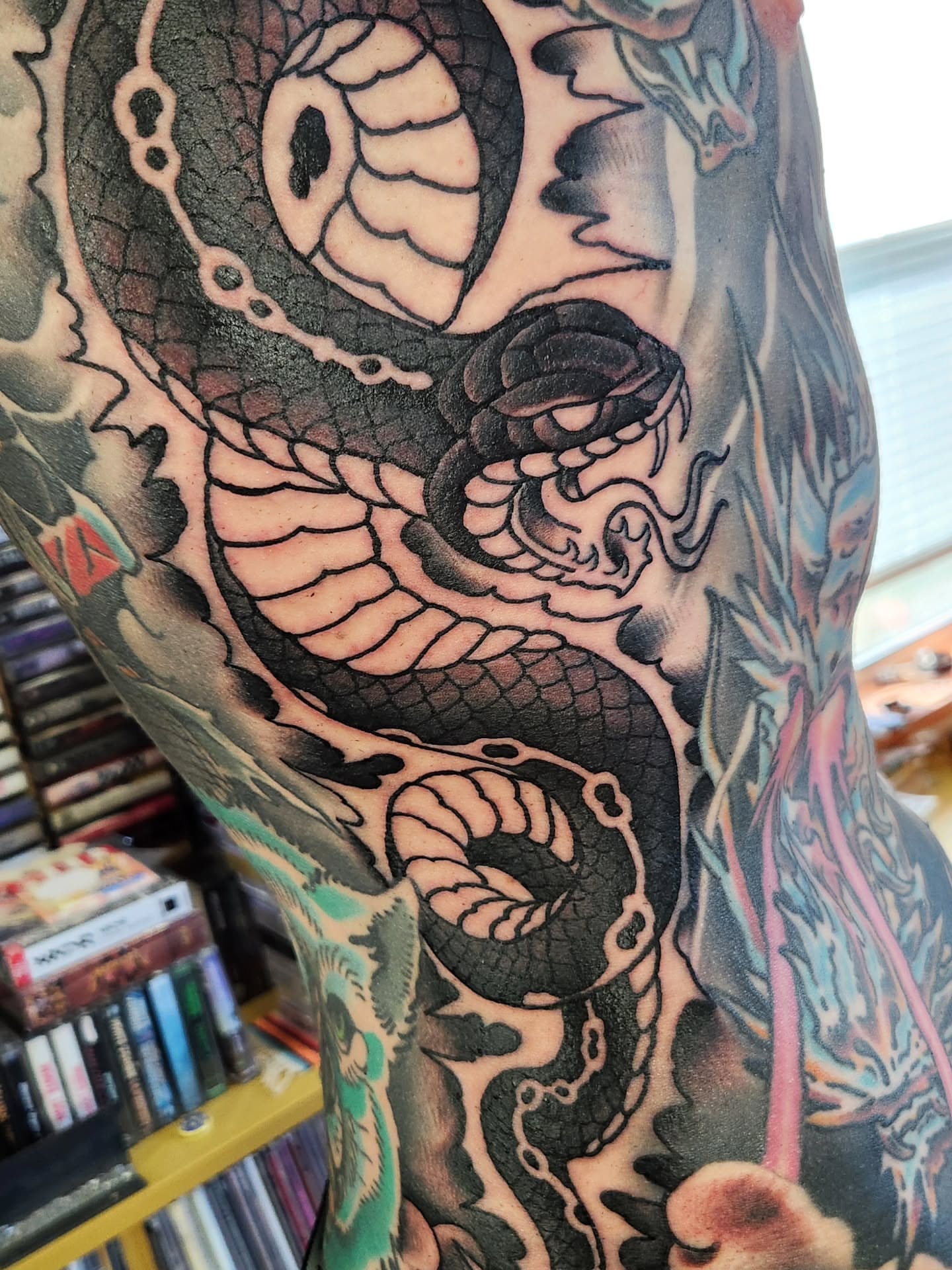 Tattoo by @jeffensminger — american_traditional, black_and_grey
