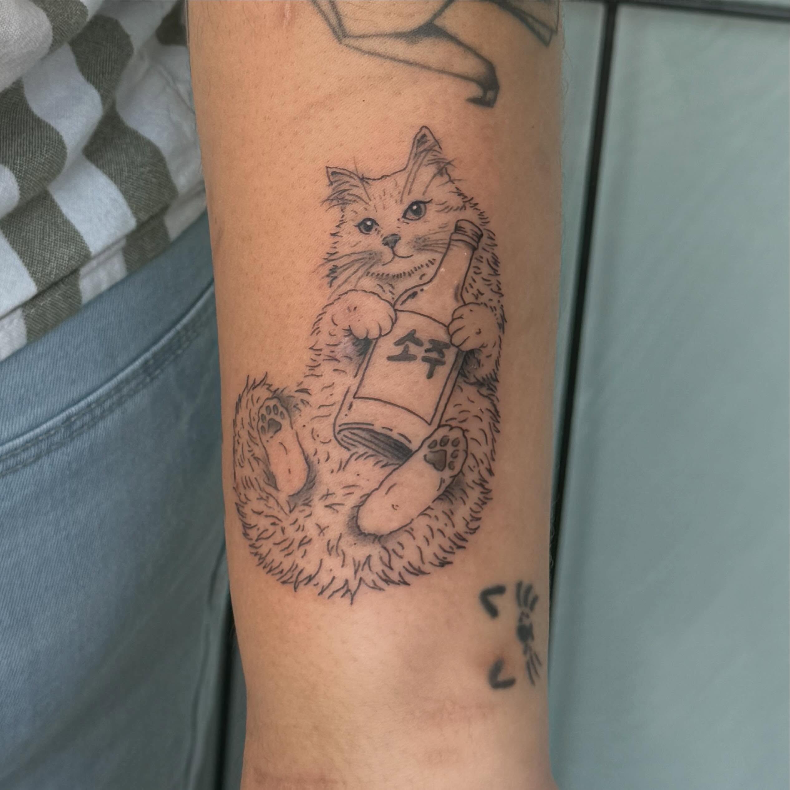 Tattoo by @aj.tattoos.piercings — black_and_grey, realism