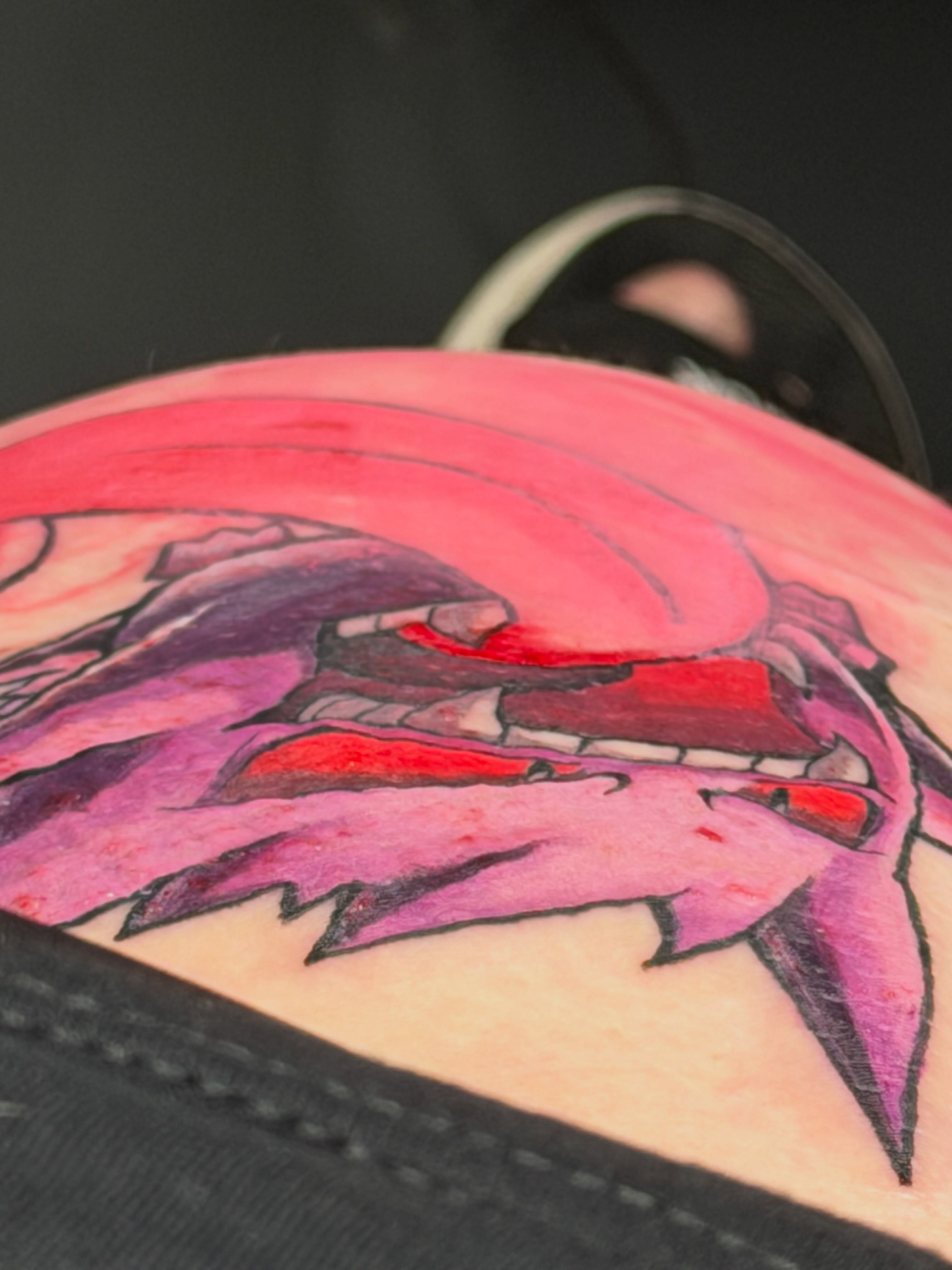 Tattoo by @mugen.xiii — dotwork