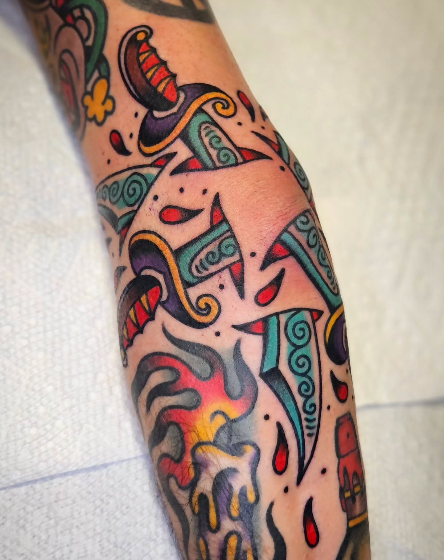 Tattoo by @mikegrasketattooart — american_traditional