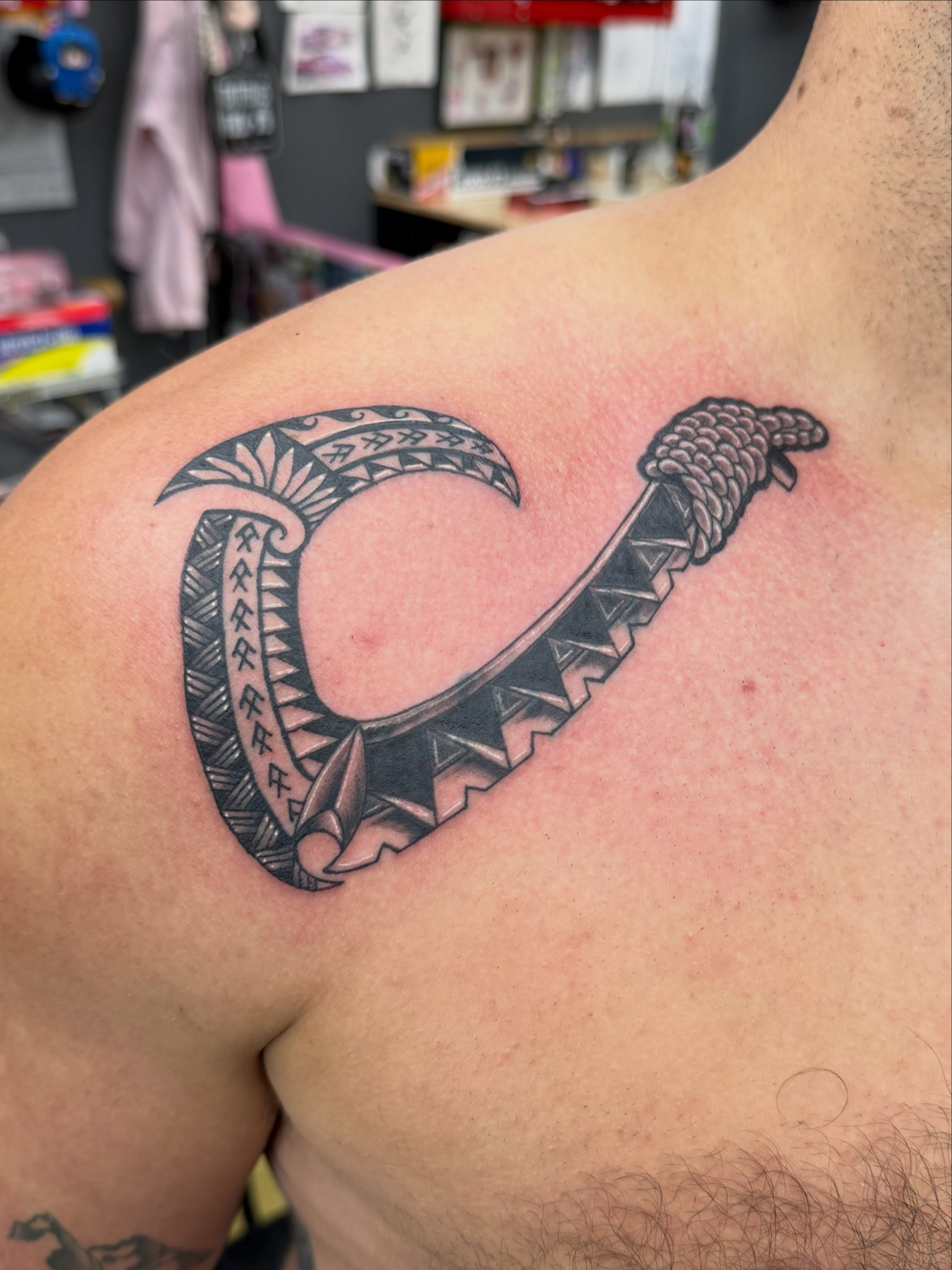 Tattoo by @thablackbradpitt — tribal