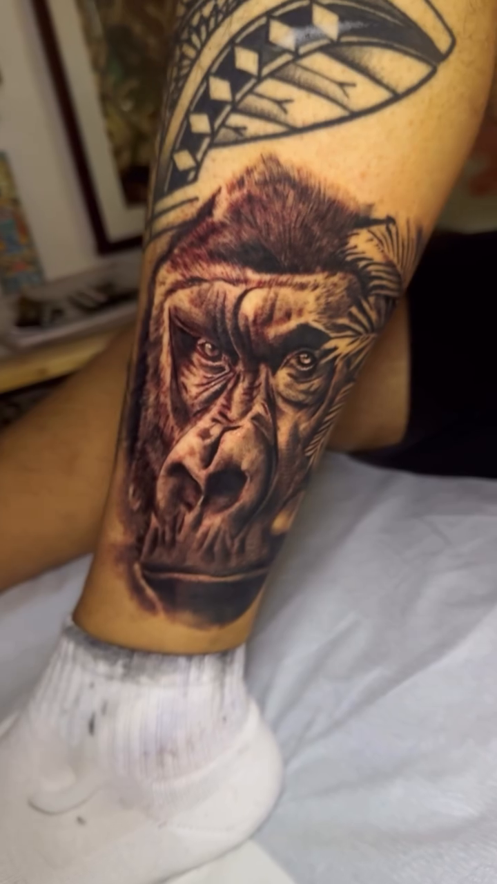 Tattoo by @dannysan14 — realism, black_and_grey