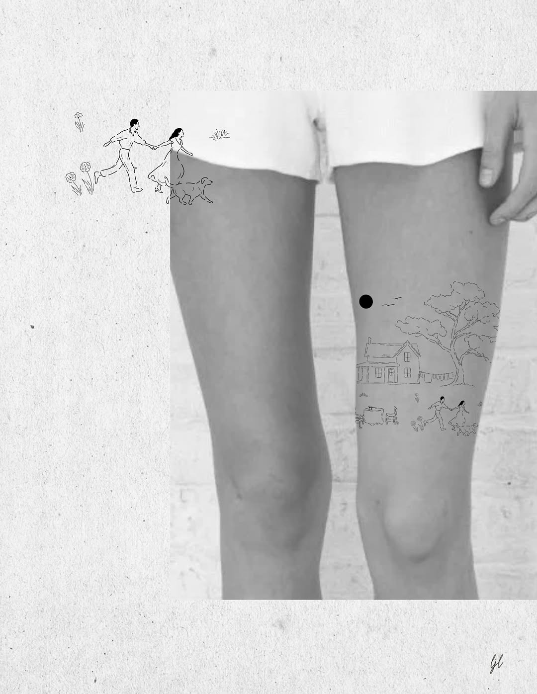 Tattoo by @lajusteligne — fine_line, illustrative