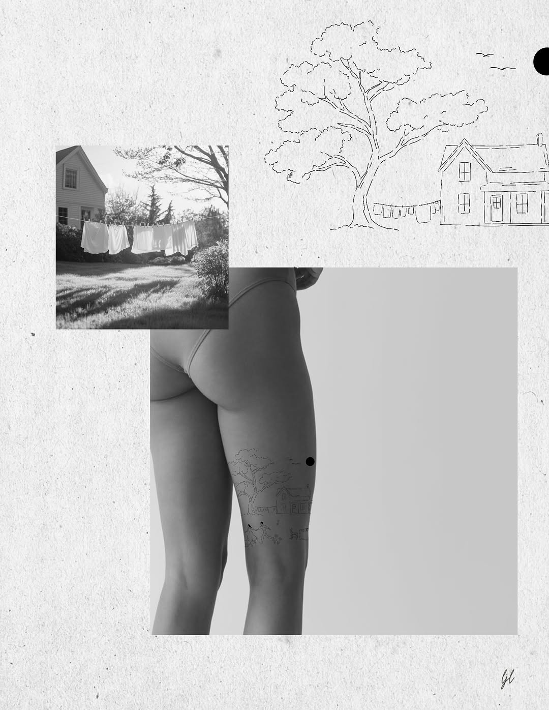 Tattoo by @lajusteligne — fine_line, illustrative