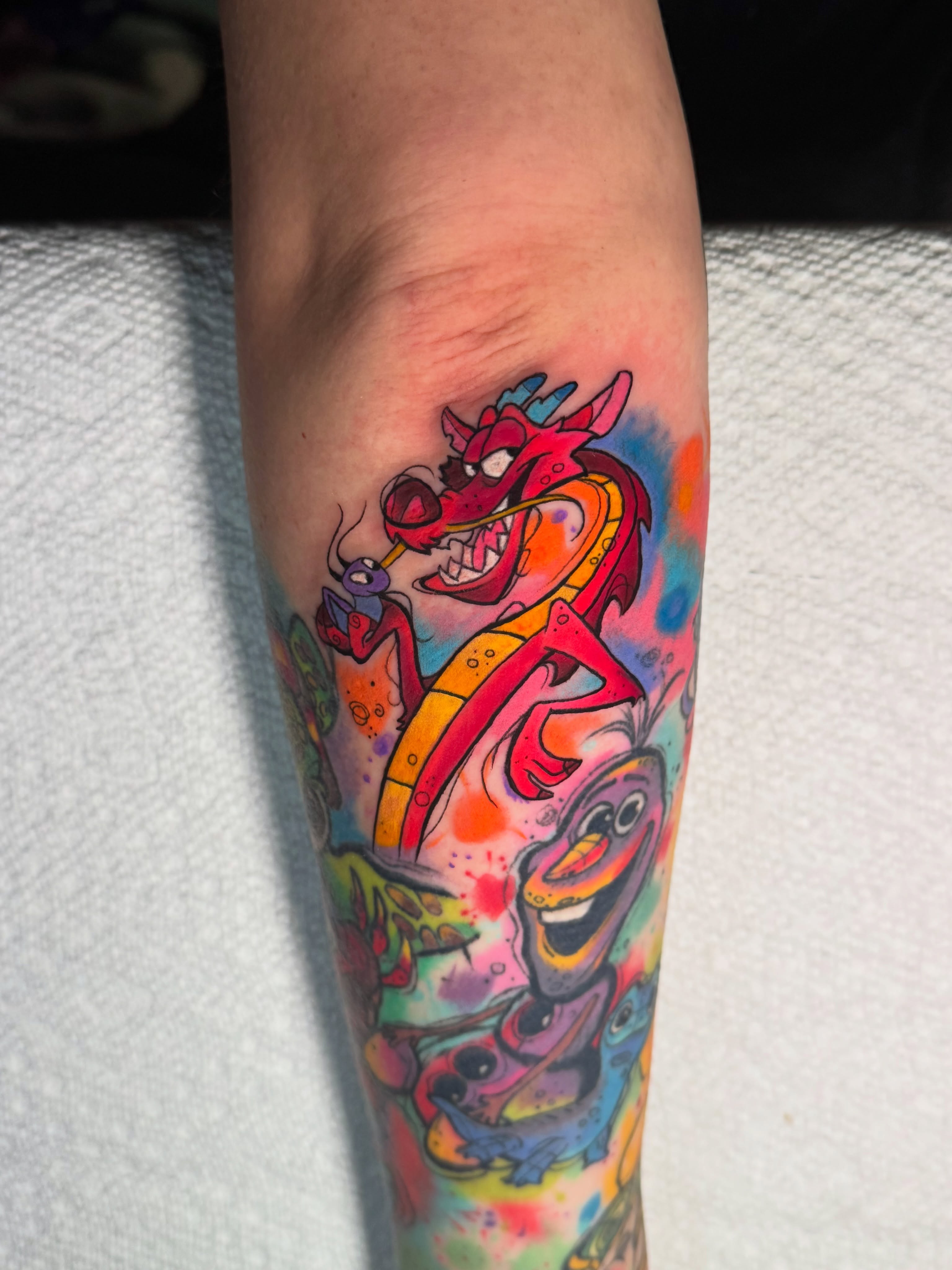 Tattoo by @jenniferkovach — new_school, illustrative
