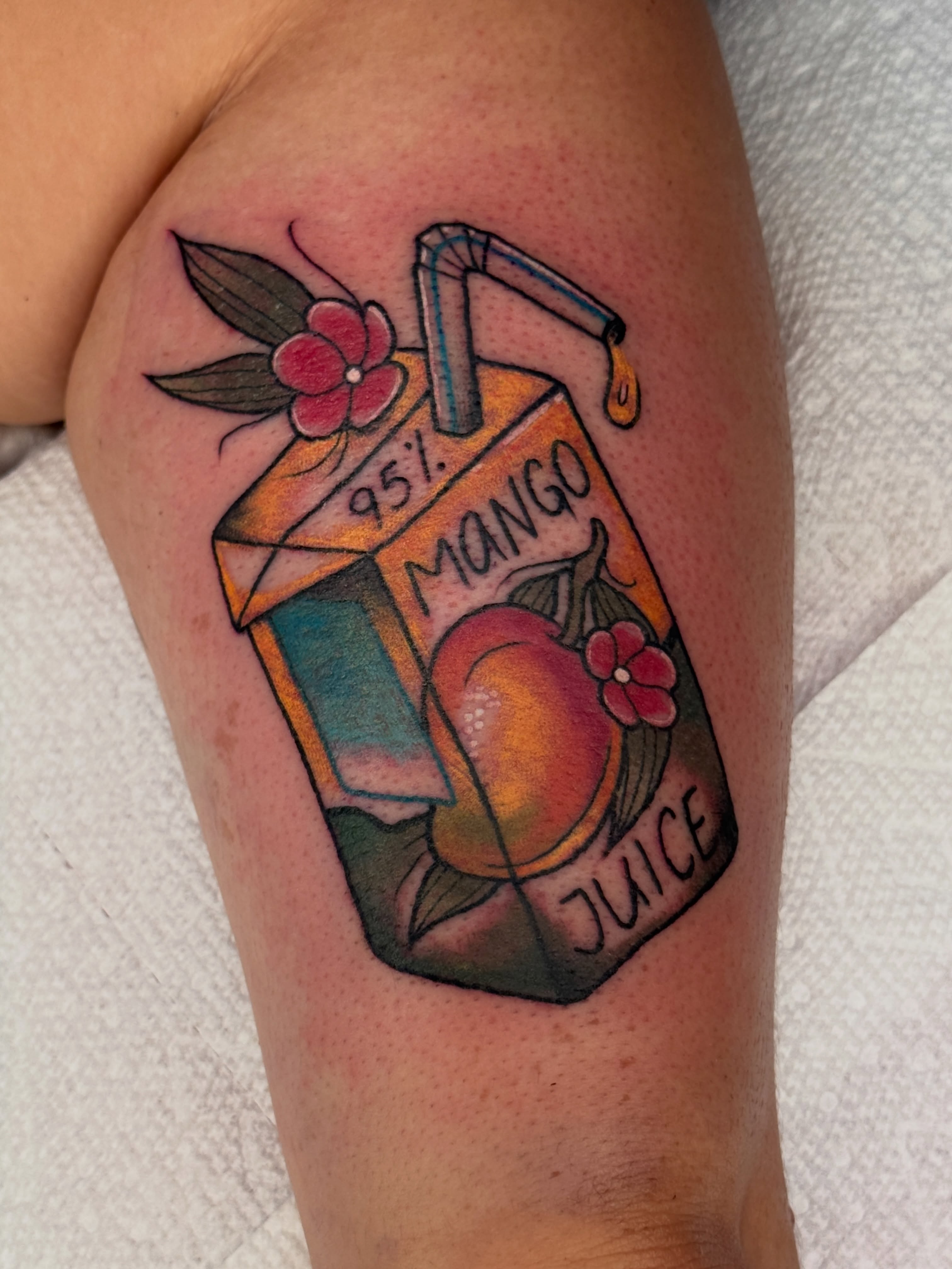 Tattoo by @41tat2angel — new_school, realism